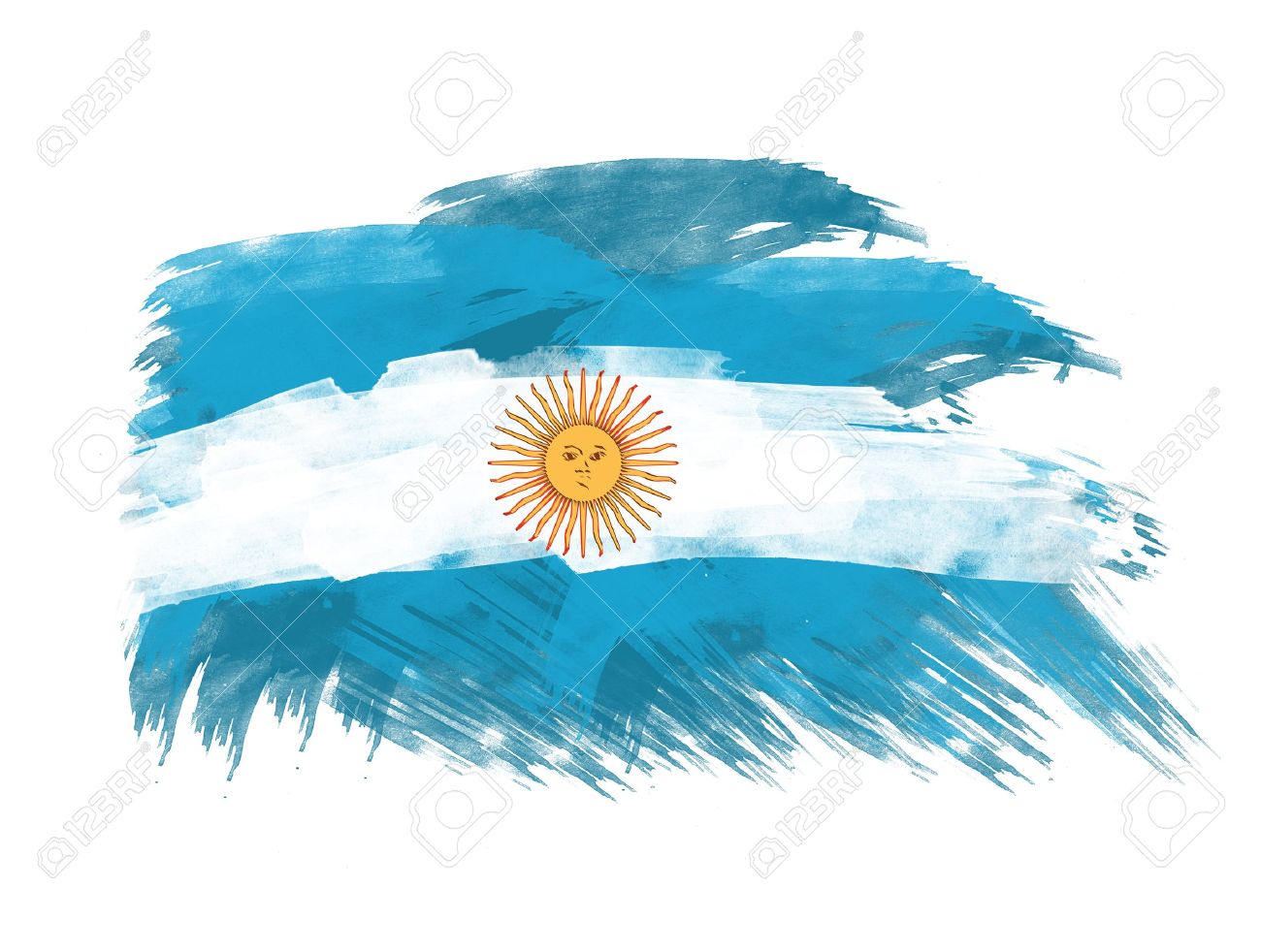 Argentina Flag Drawing at GetDrawings Free download