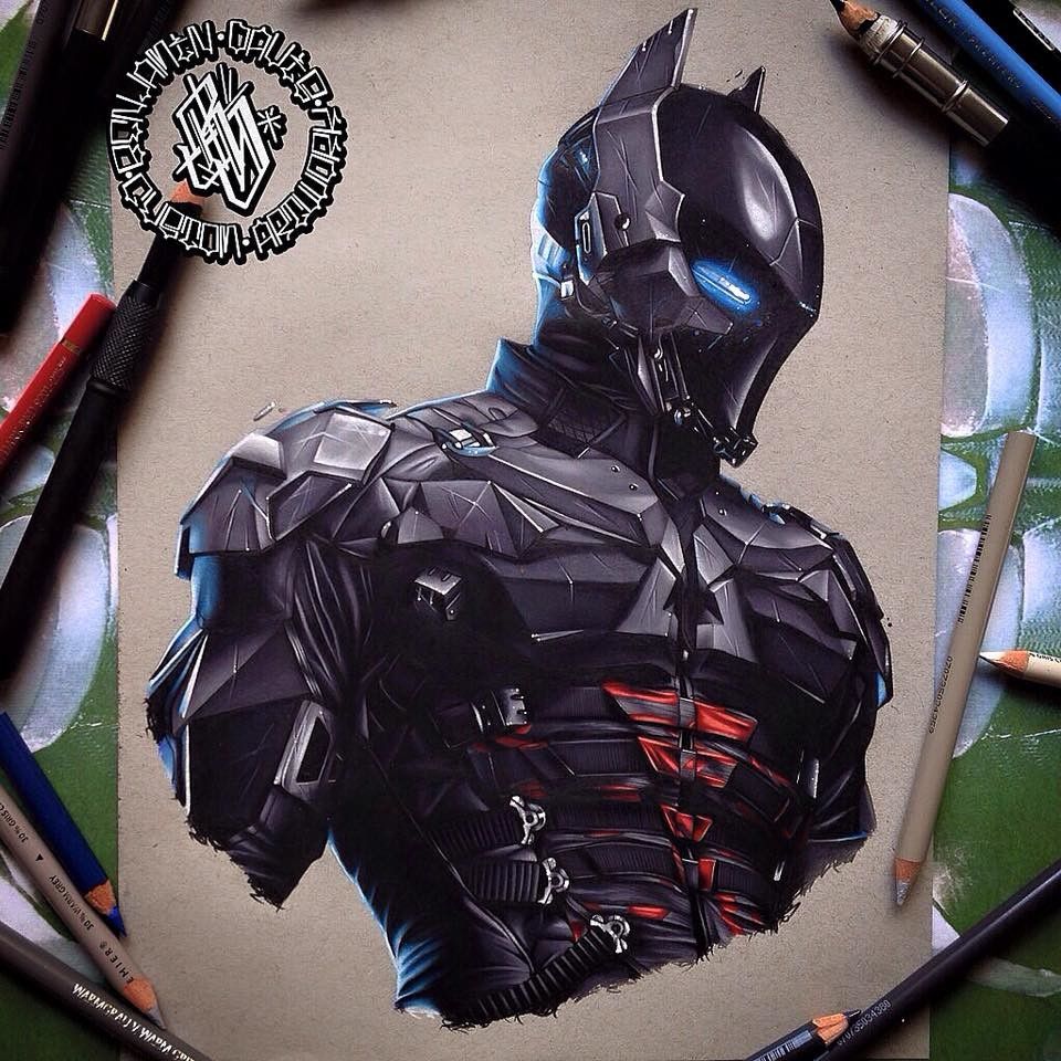 Arkham Knight Drawing at GetDrawings Free download