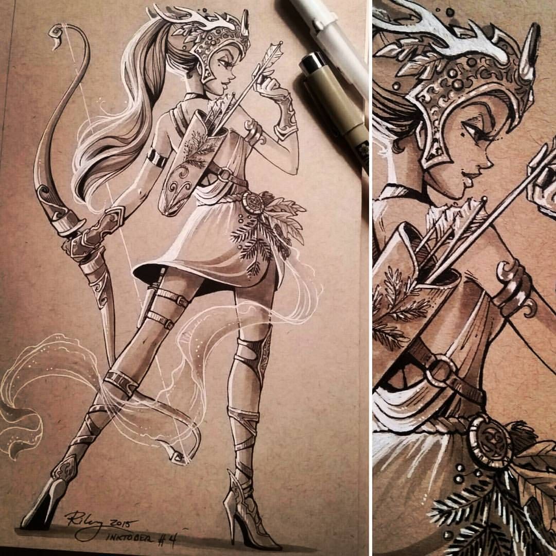 Artemis Drawing at GetDrawings | Free download