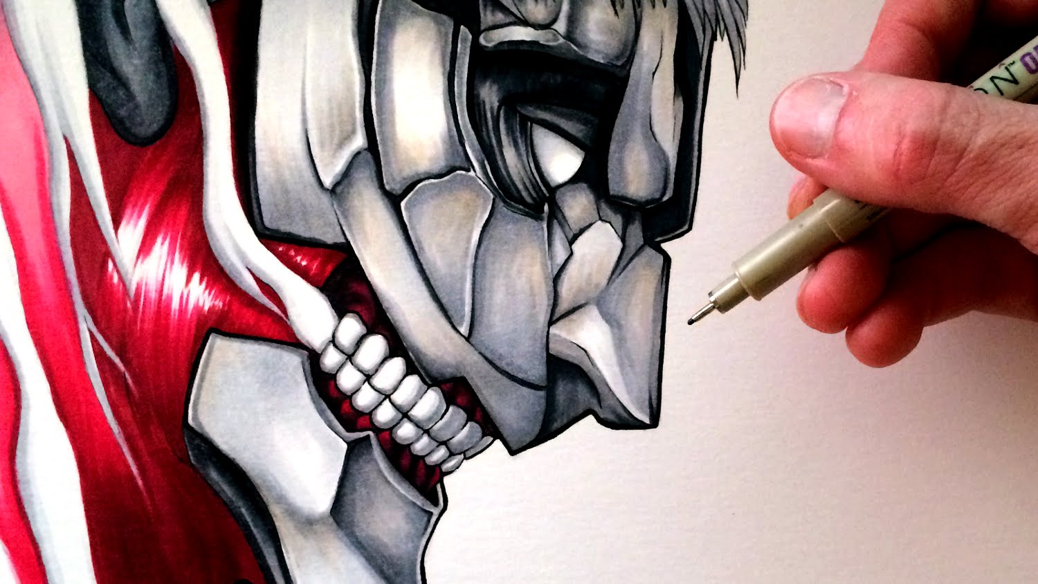 Armored Cool Attack On Titan Drawing - It-Is-worth