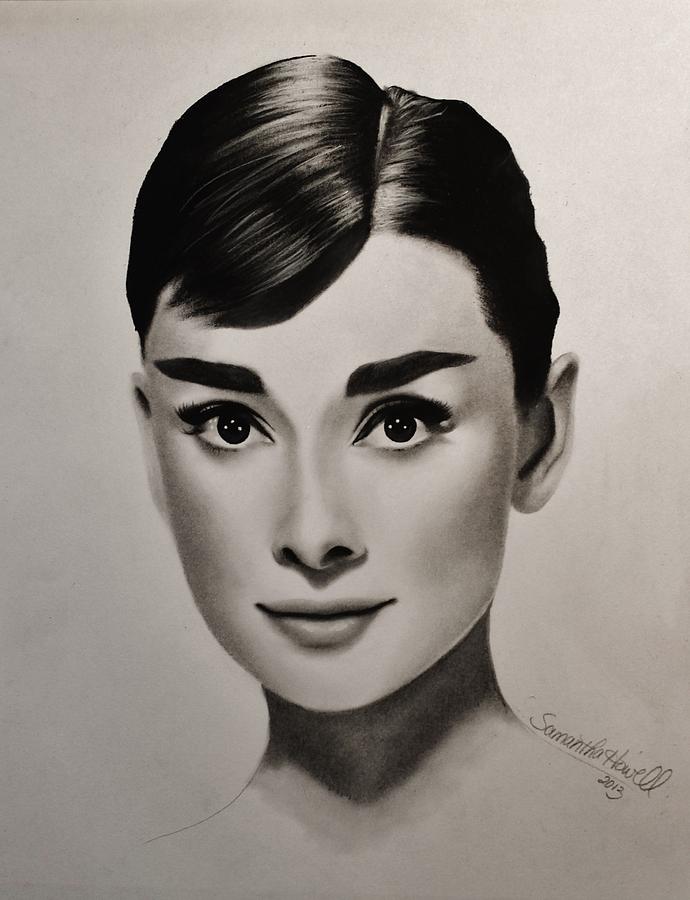 Audrey Hepburn Drawing at GetDrawings | Free download