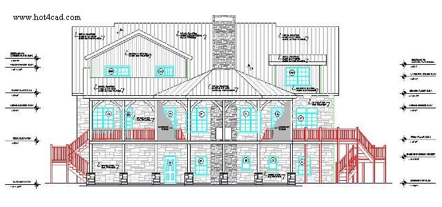  Autocad 3d House Plans Download Neptunec