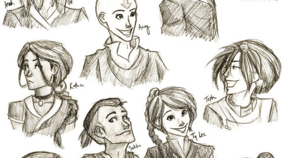 Drawing Avatar The Last Airbender Art Style