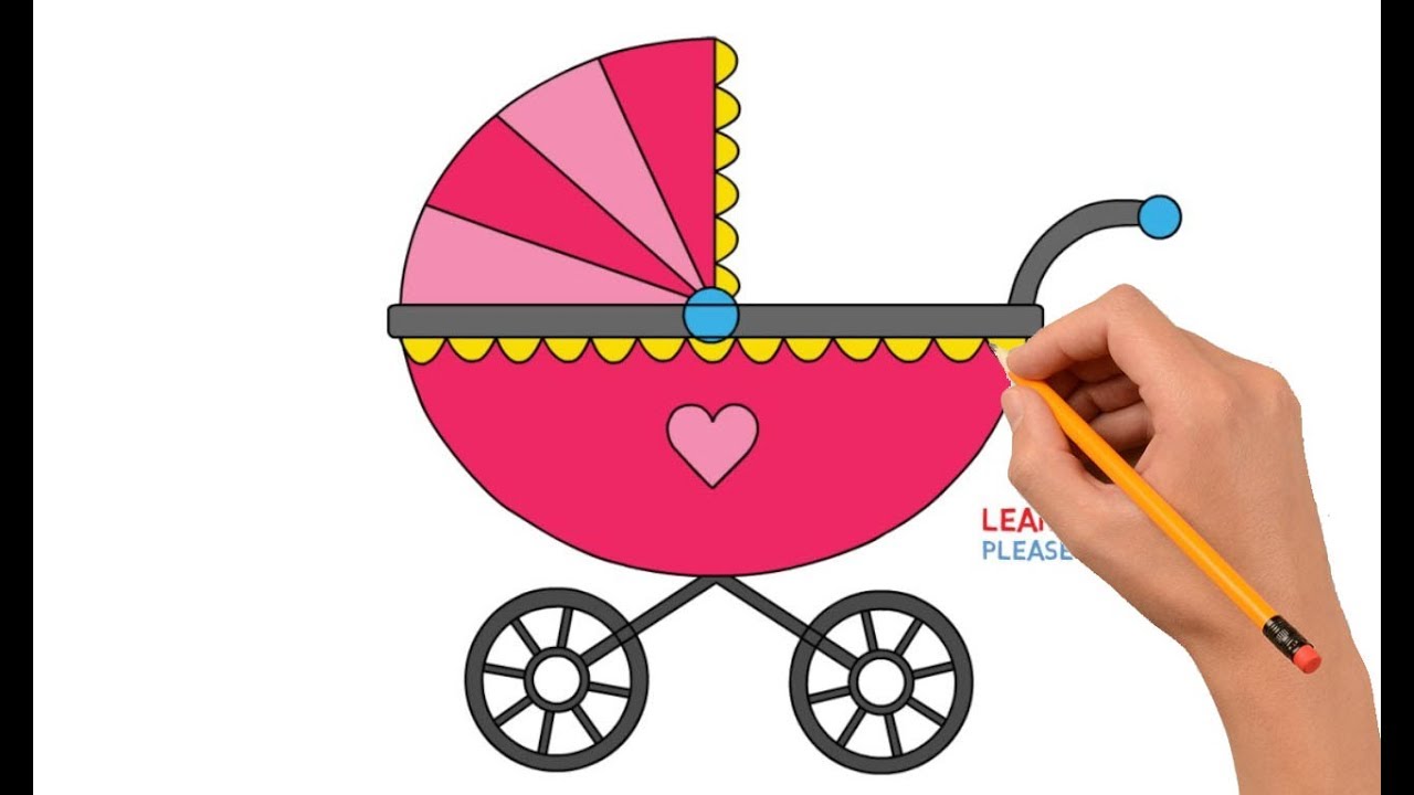 Baby Stroller Drawing at GetDrawings Free download