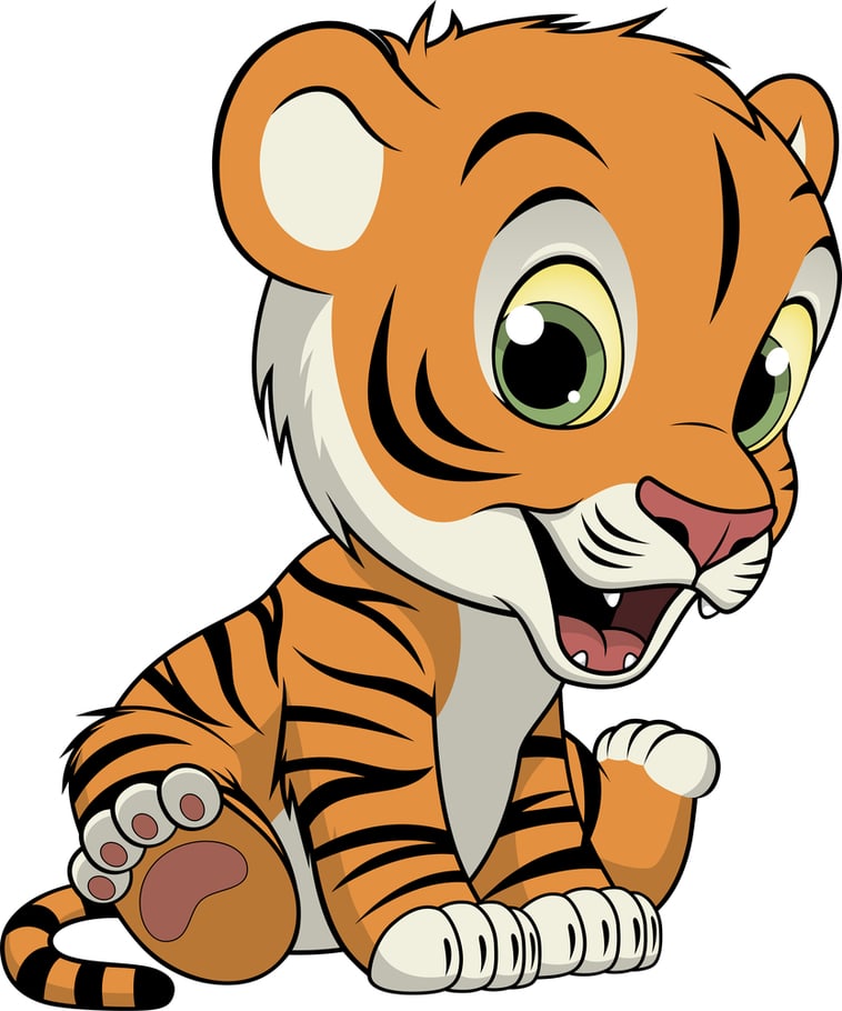 Baby Tiger Drawing at GetDrawings | Free download