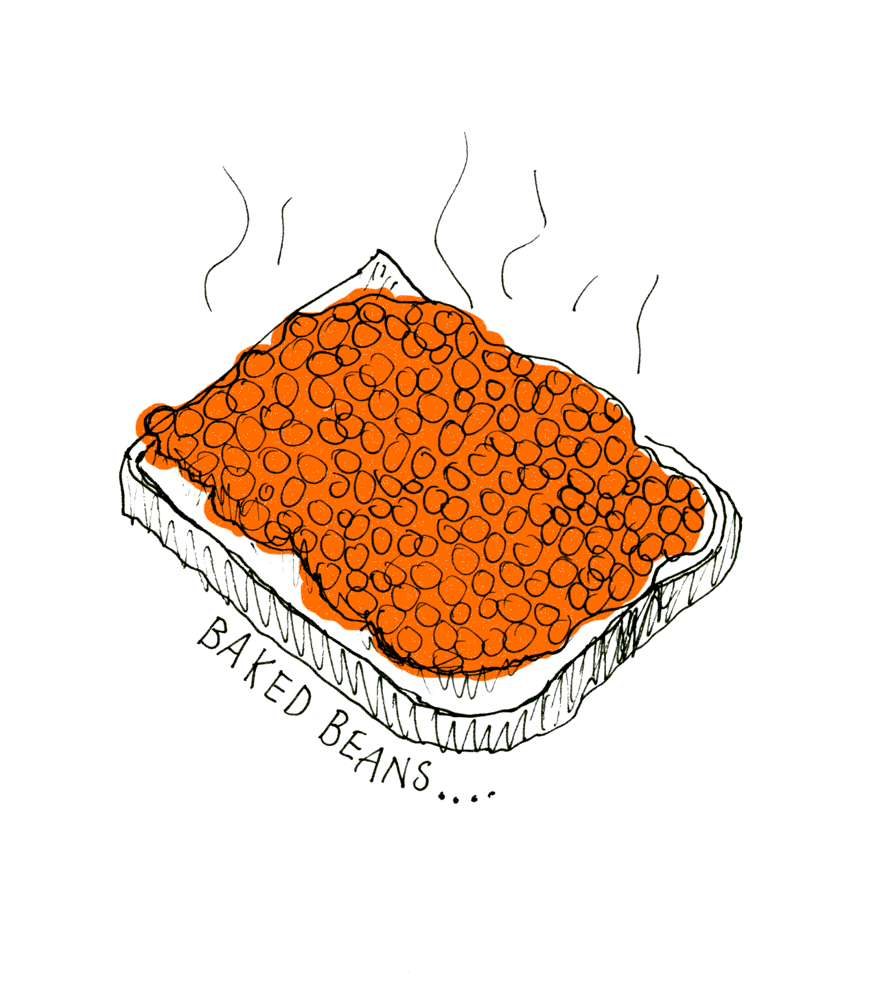 Baked Beans Drawing At GetDrawings Free Download