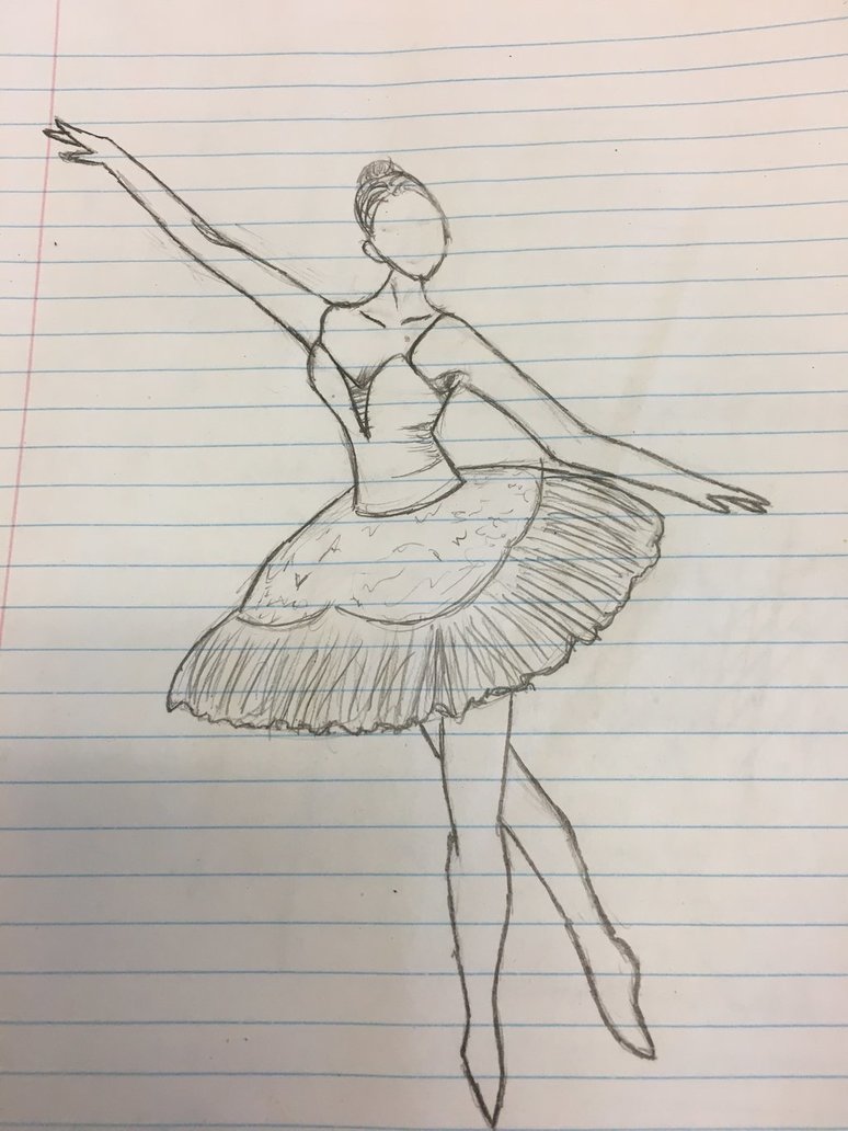 Ballerina Poses Drawing At GetDrawings | Free Download