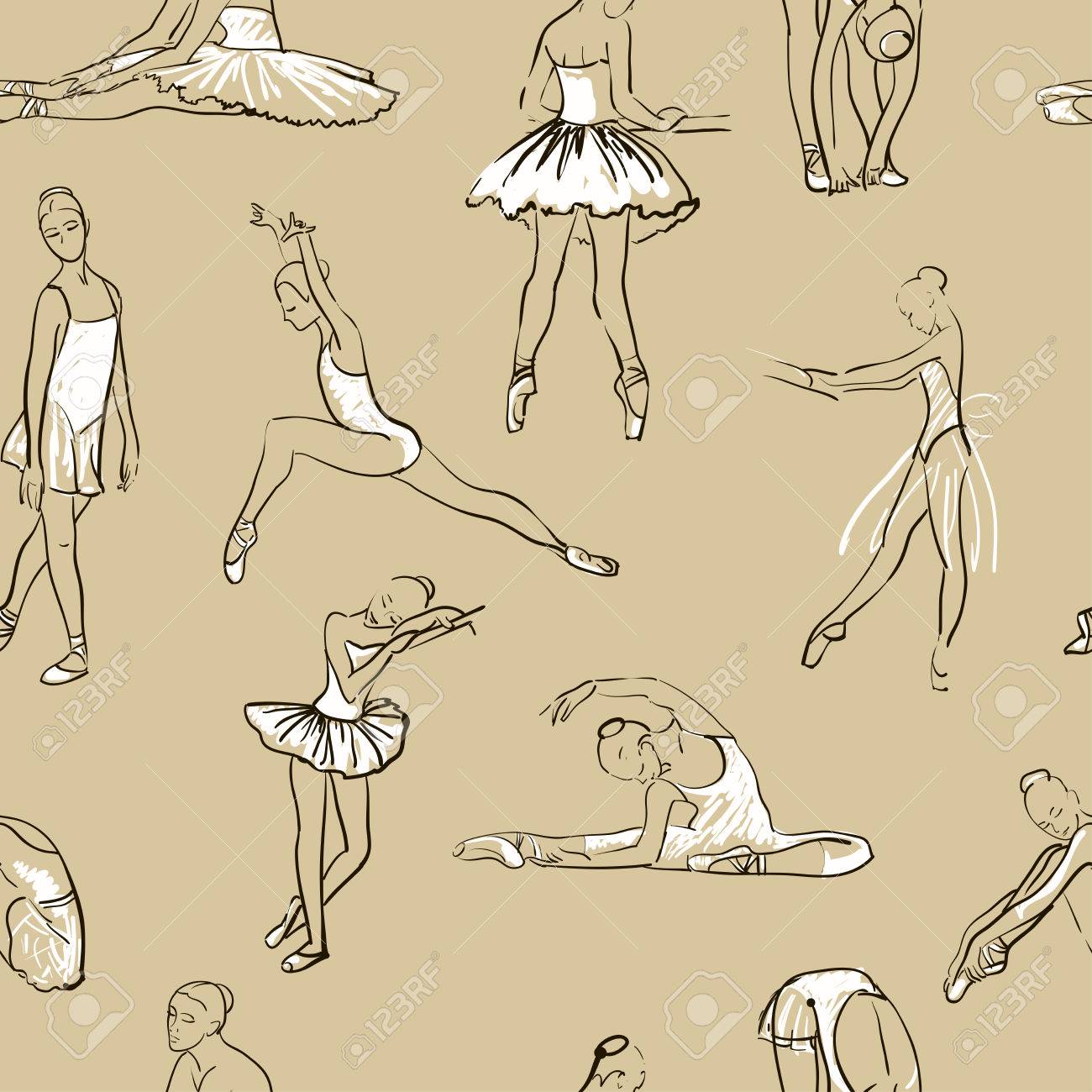 Ballerina Poses Drawing at GetDrawings Free download