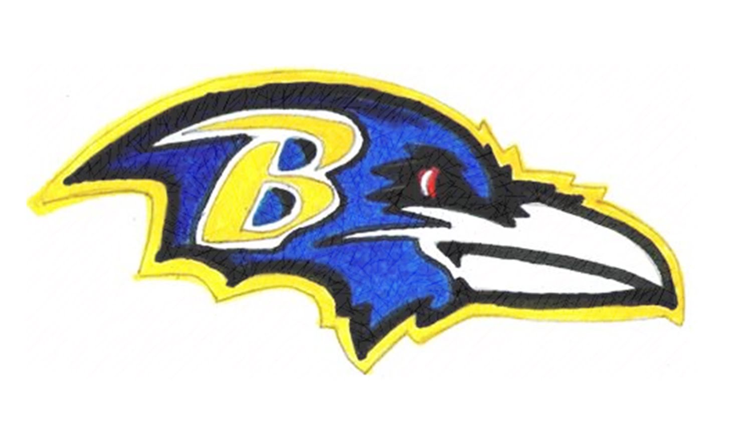 Baltimore Ravens Drawing At Getdrawings 