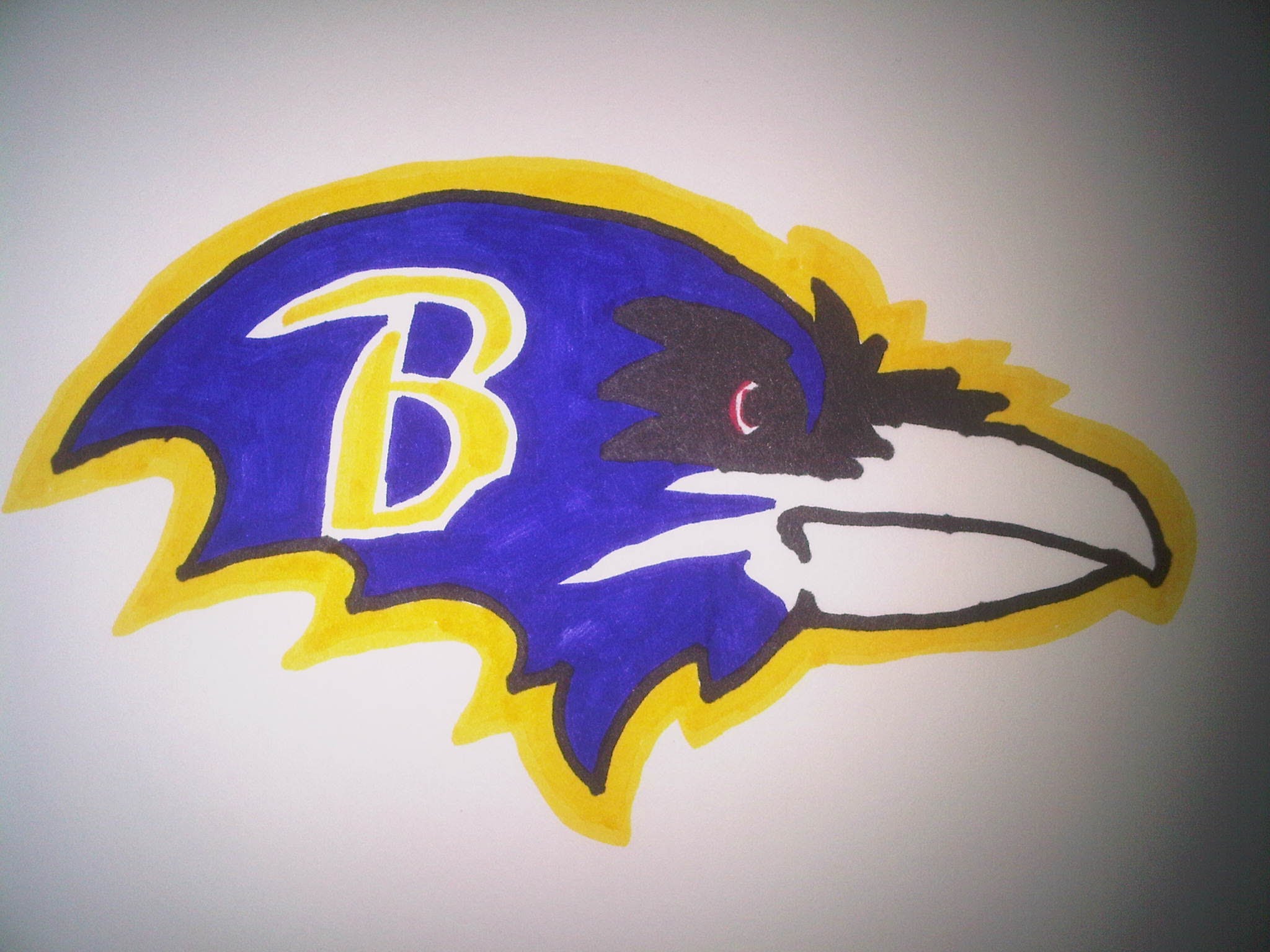 Baltimore Ravens Drawing at GetDrawings Free download