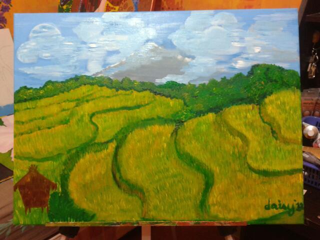 banaue rice terraces drawing easy Banaue rice terraces : after harvest