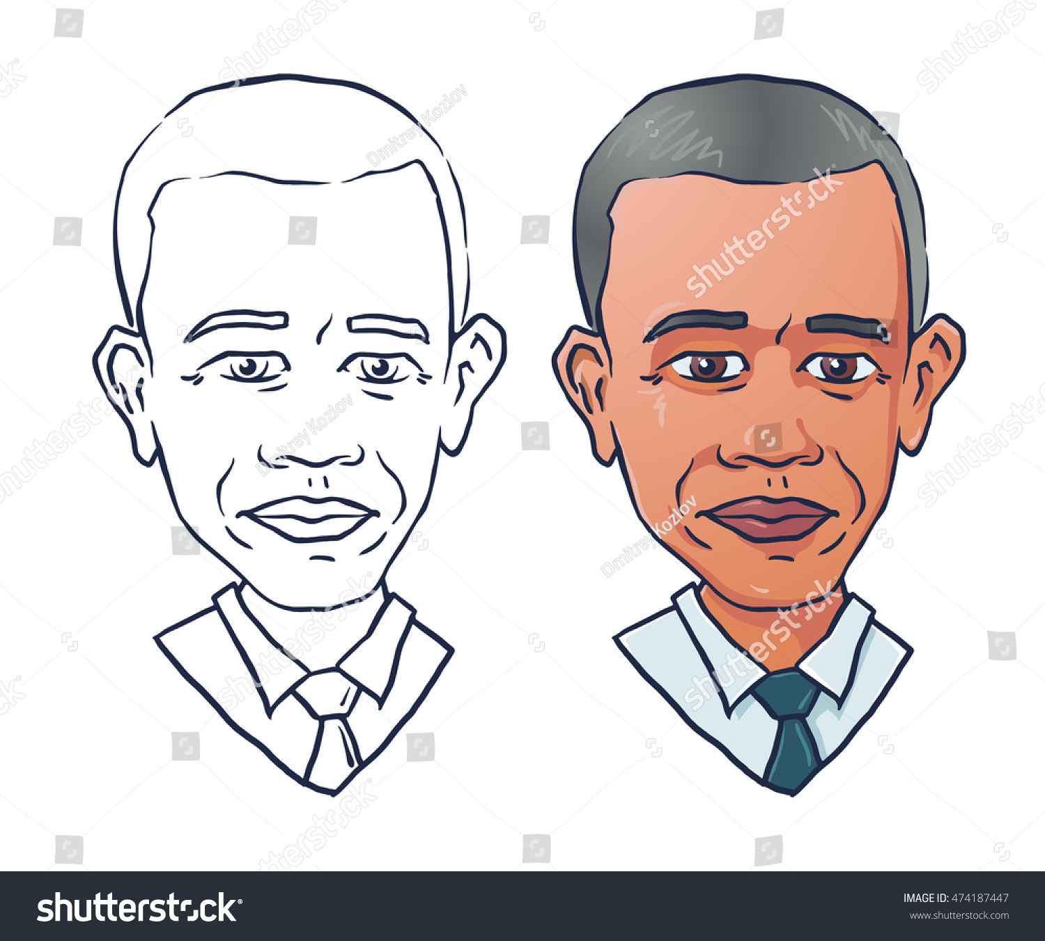 Barack Obama Cartoon Drawing at GetDrawings Free download