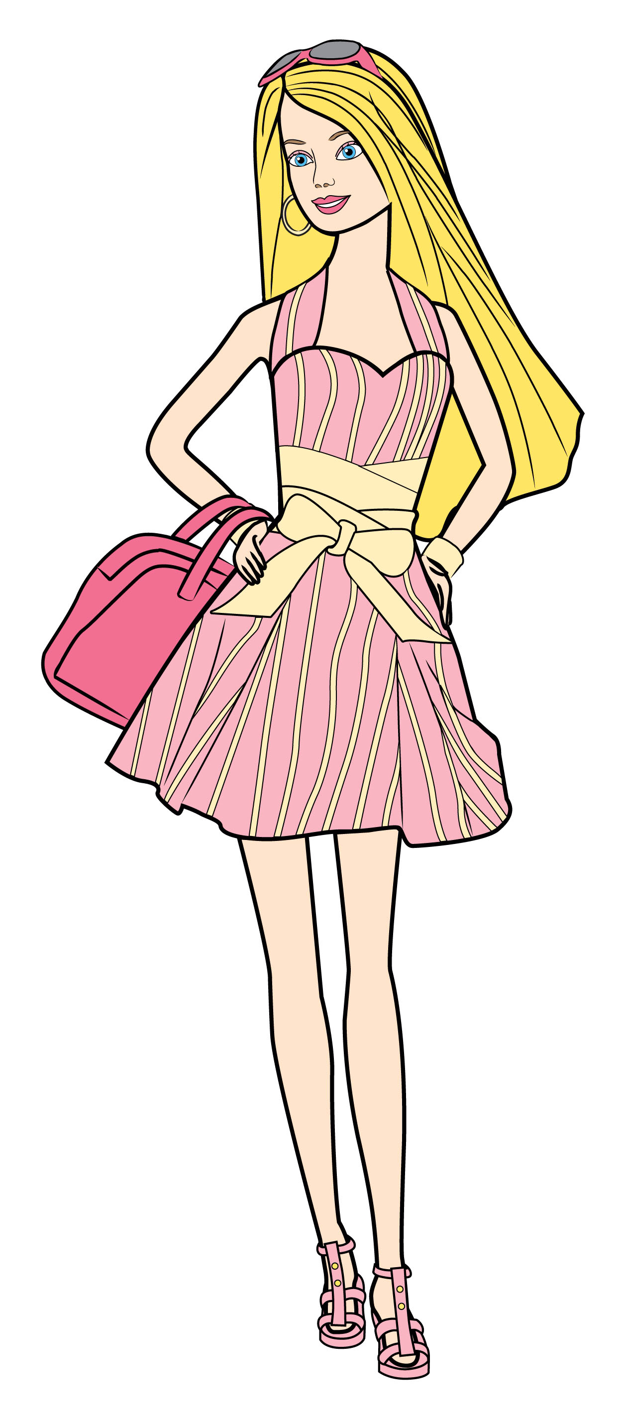 Barbie Princess Drawing at GetDrawings Free download
