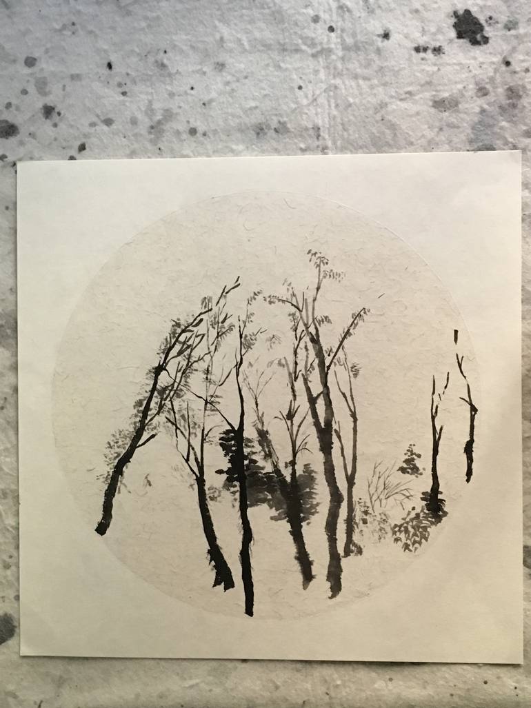 Bare Trees Drawing at GetDrawings | Free download