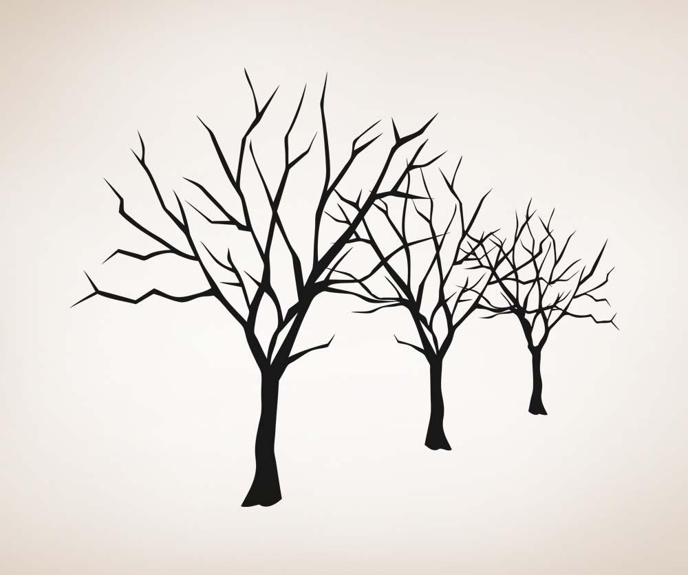 Bare Trees Drawing at GetDrawings | Free download