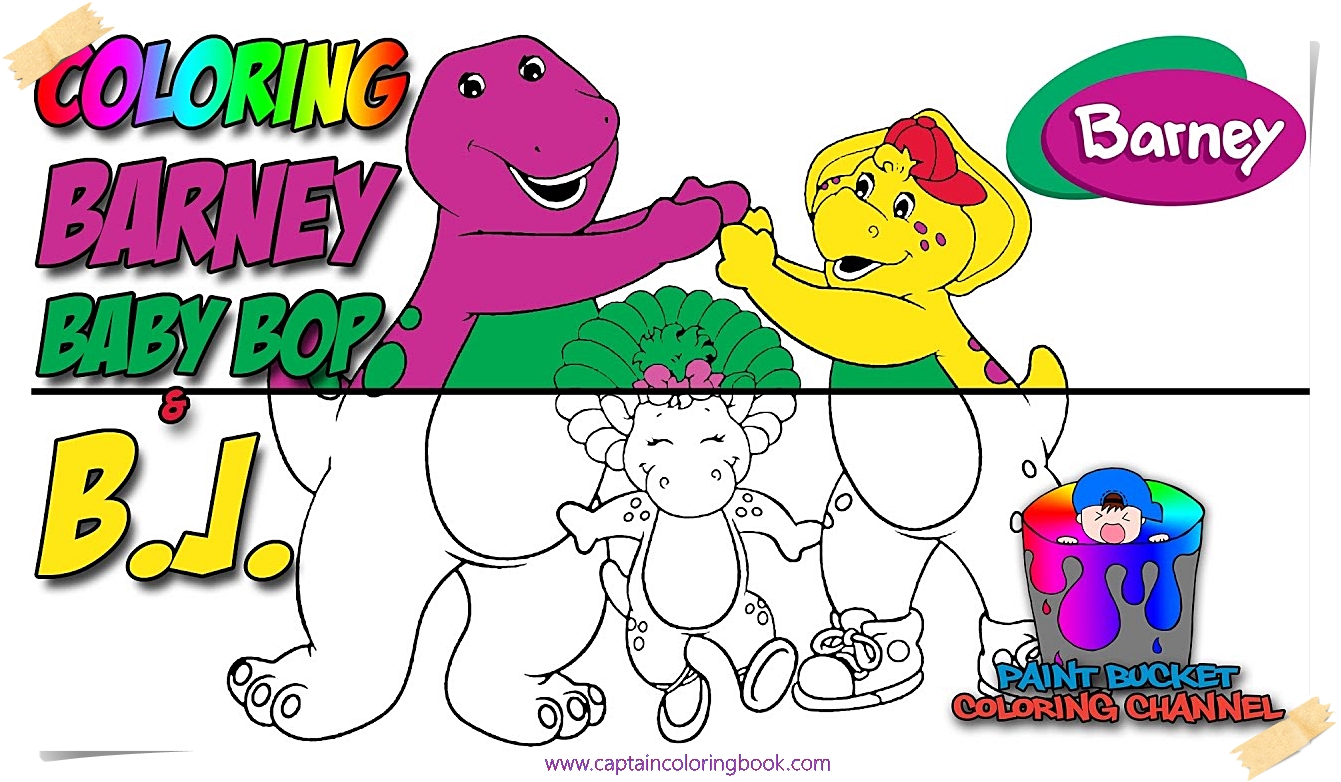 Barney And Friends Drawing at GetDrawings | Free download