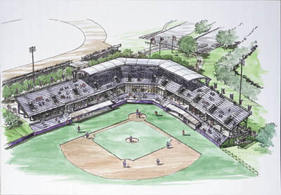 Baseball Stadium Drawing at GetDrawings | Free download