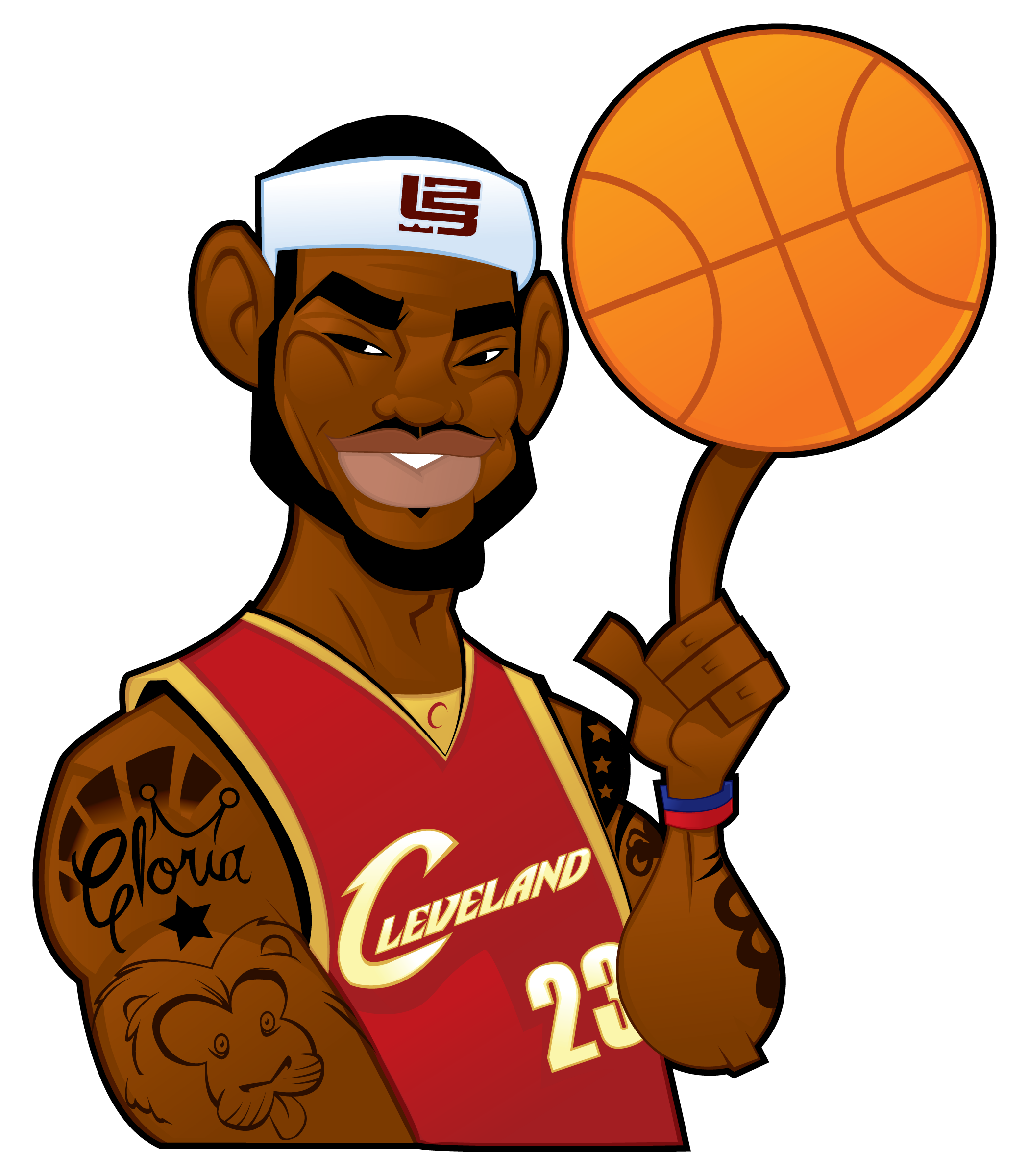 Basketball Cartoon Drawing at GetDrawings | Free download