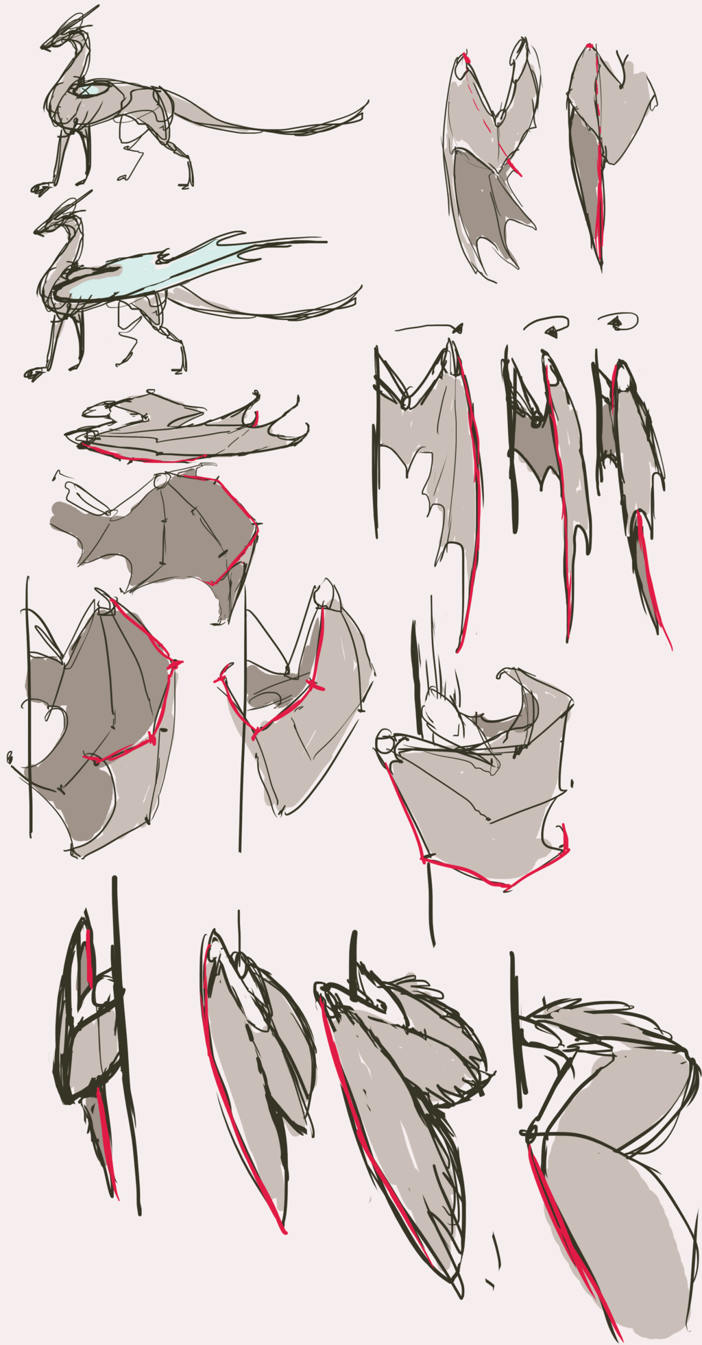 Bat Wings Drawing at GetDrawings Free download