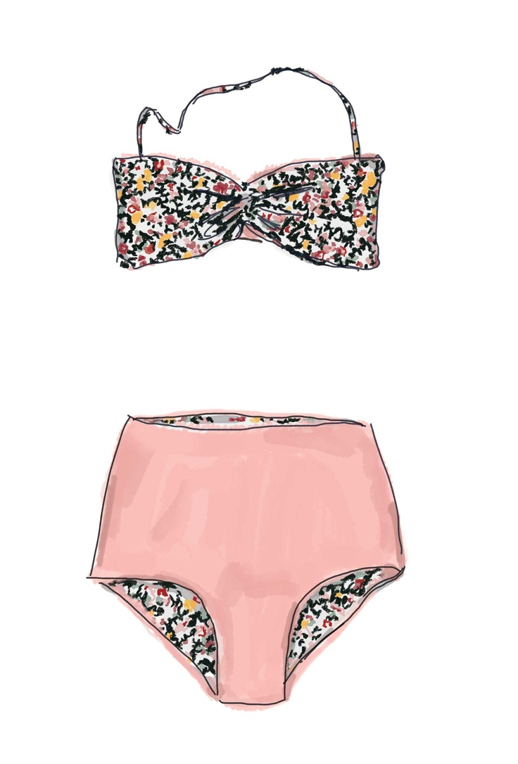 Bathing Suit Drawing at GetDrawings | Free download