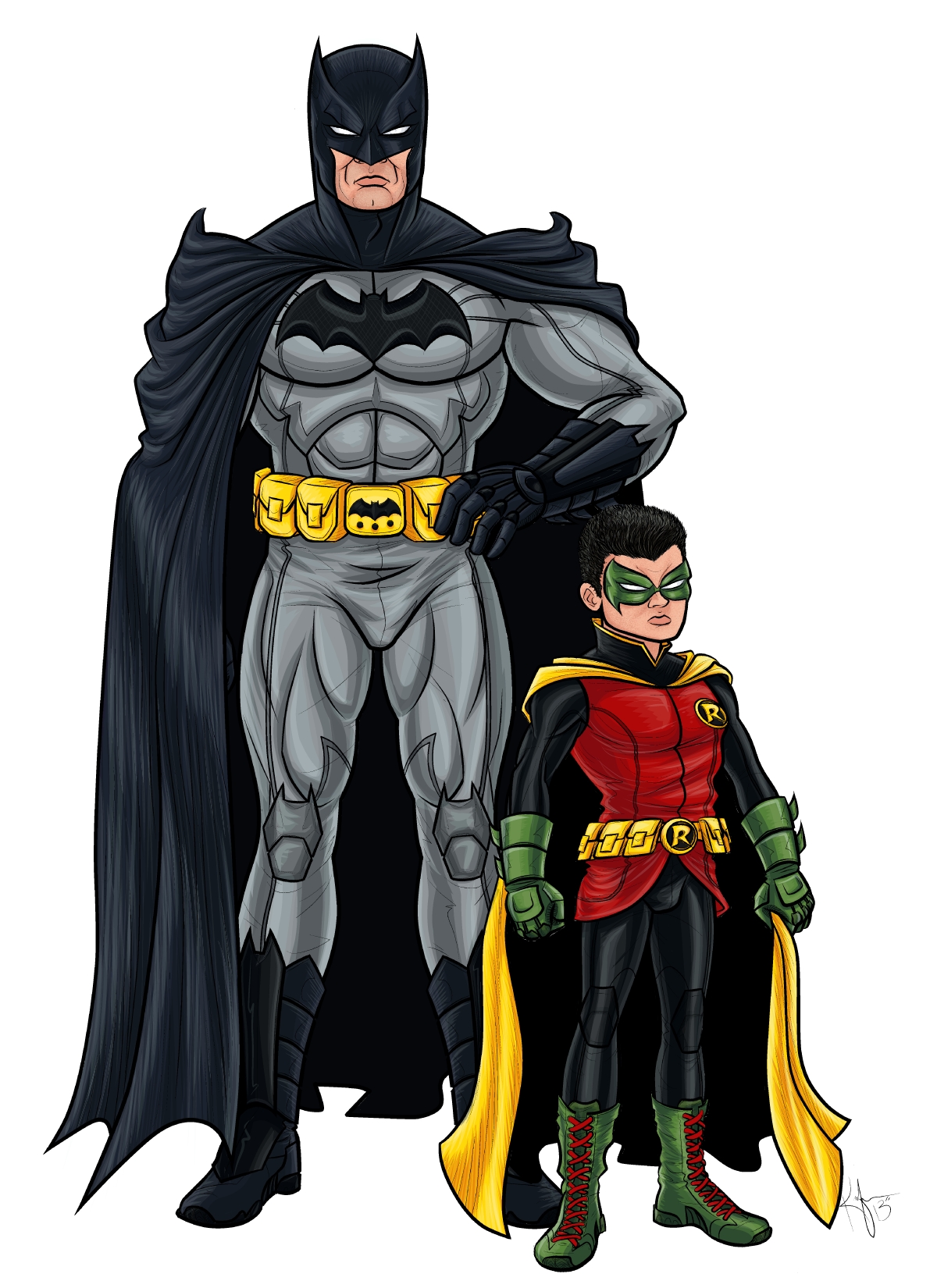 Batman And Robin Drawing at GetDrawings Free download