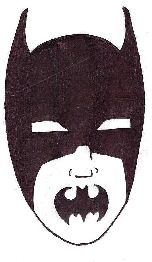 Batman Mask Drawing at GetDrawings Free download