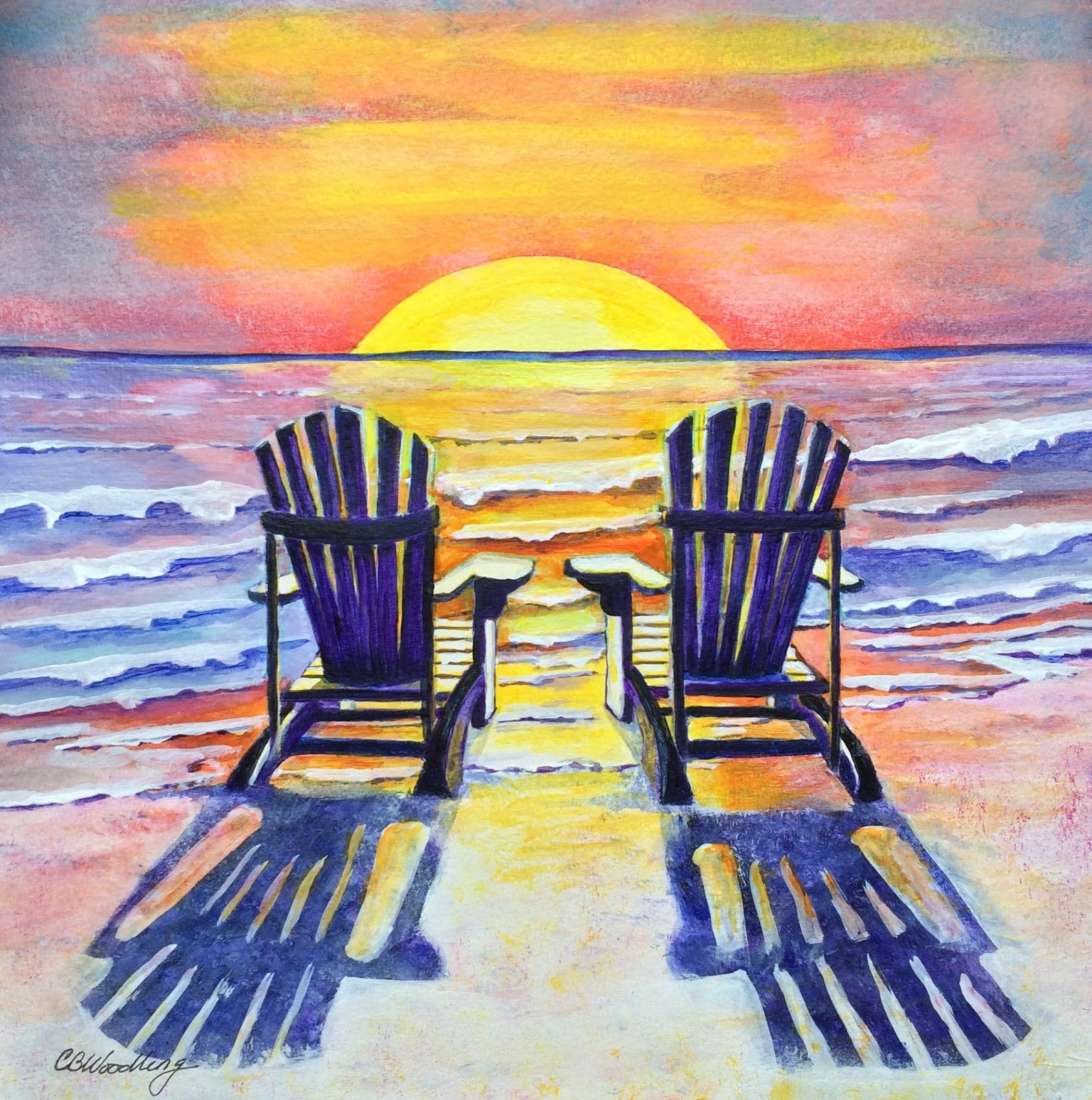 Beach Chair Drawing At Getdrawings Free Download