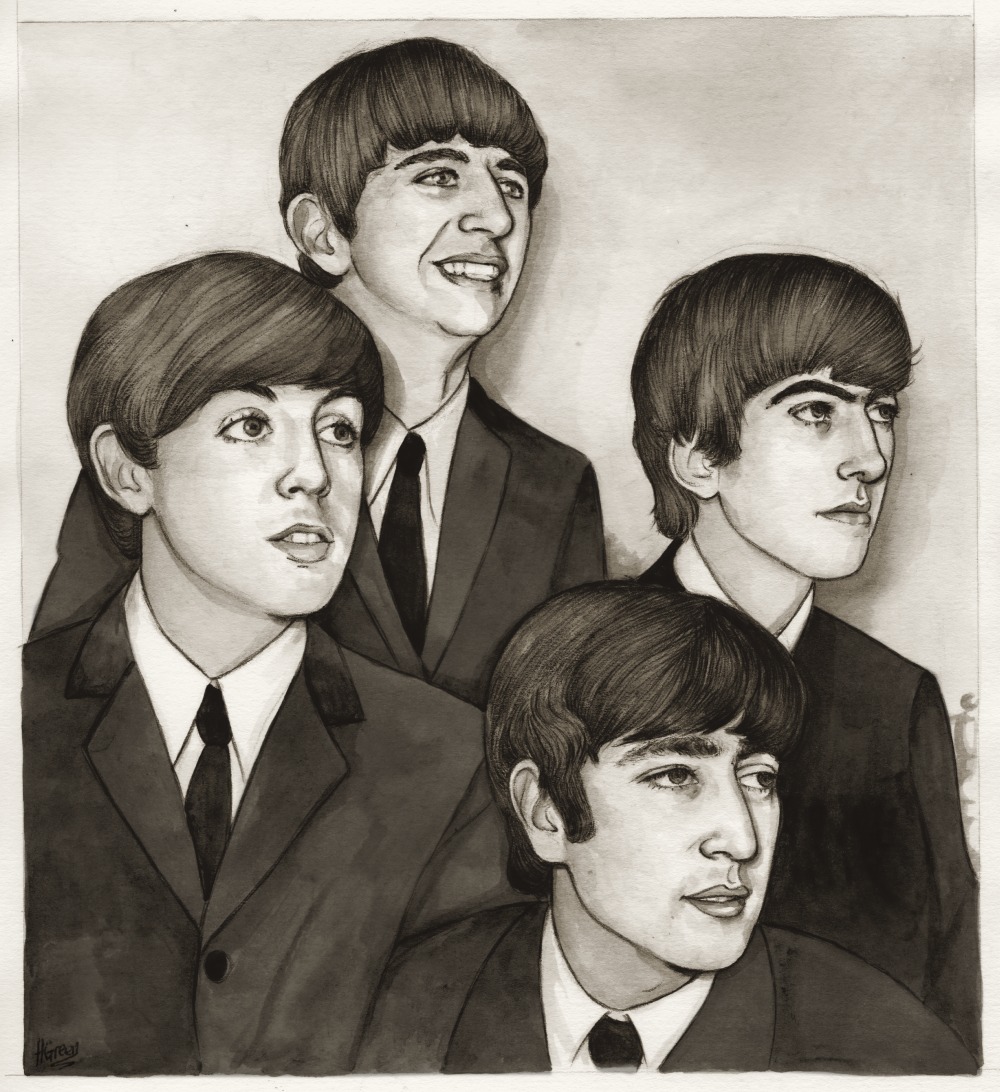 Beatles Drawing at GetDrawings Free download