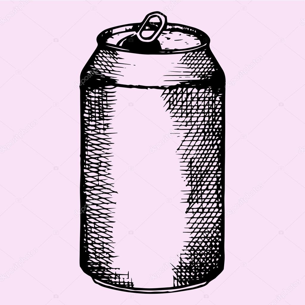 Beer Can Drawing at GetDrawings Free download