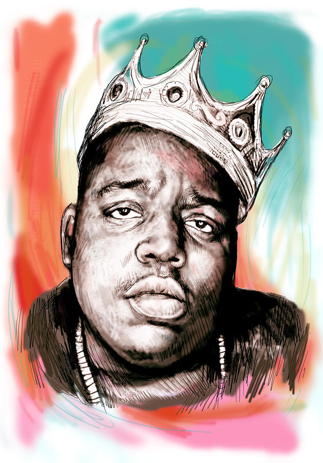 Biggie Smalls Drawing at GetDrawings Free download