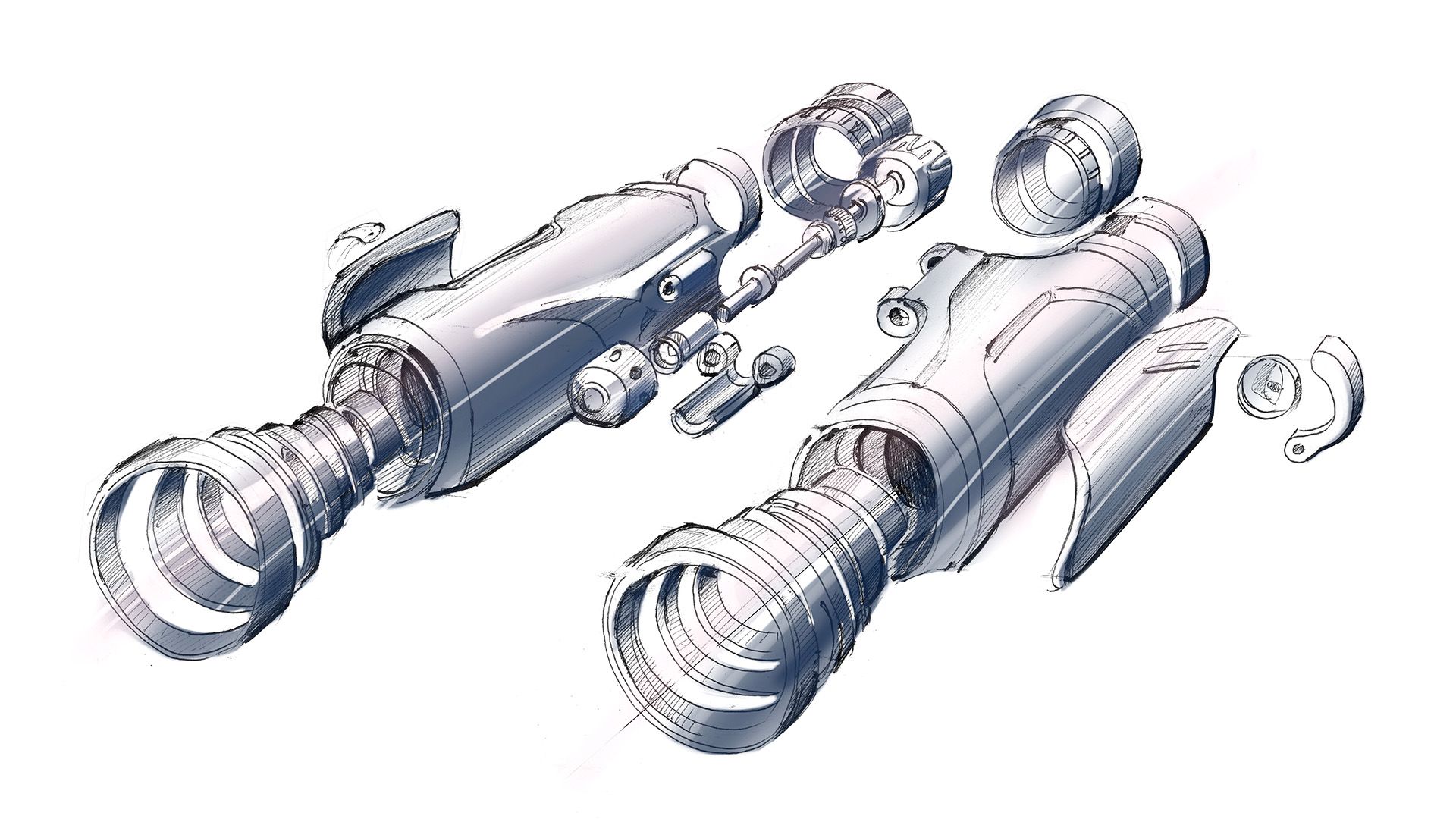 Binoculars Drawing at GetDrawings | Free download