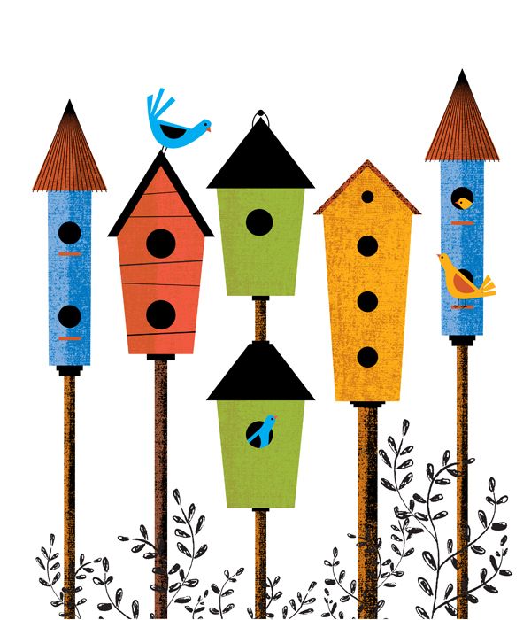 Bird House Drawing at GetDrawings Free download