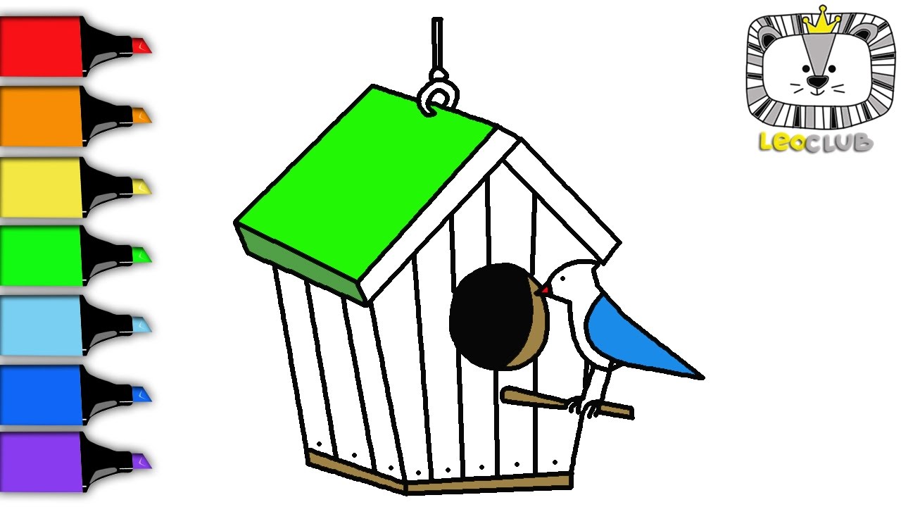 Birdhouse Drawing at GetDrawings Free download