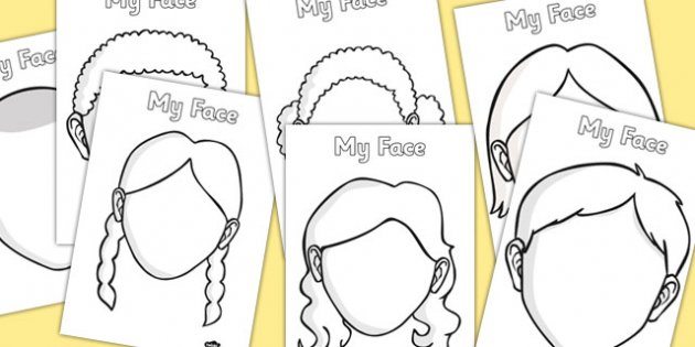 Blank Face Drawing at GetDrawings | Free download