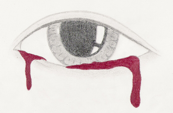 Bleeding Eye Drawing At Getdrawings Free Download