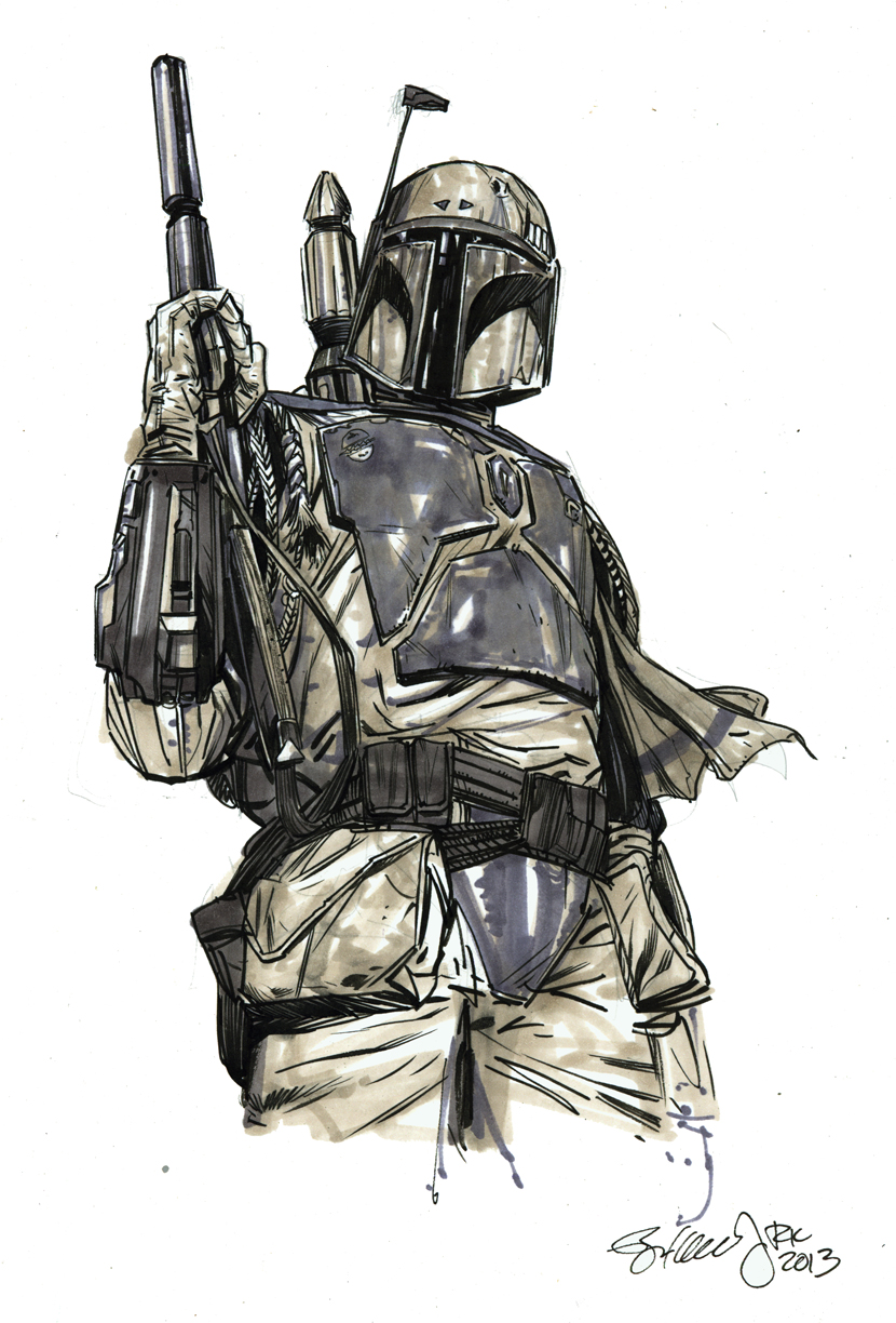 Boba Fett Drawing at GetDrawings Free download