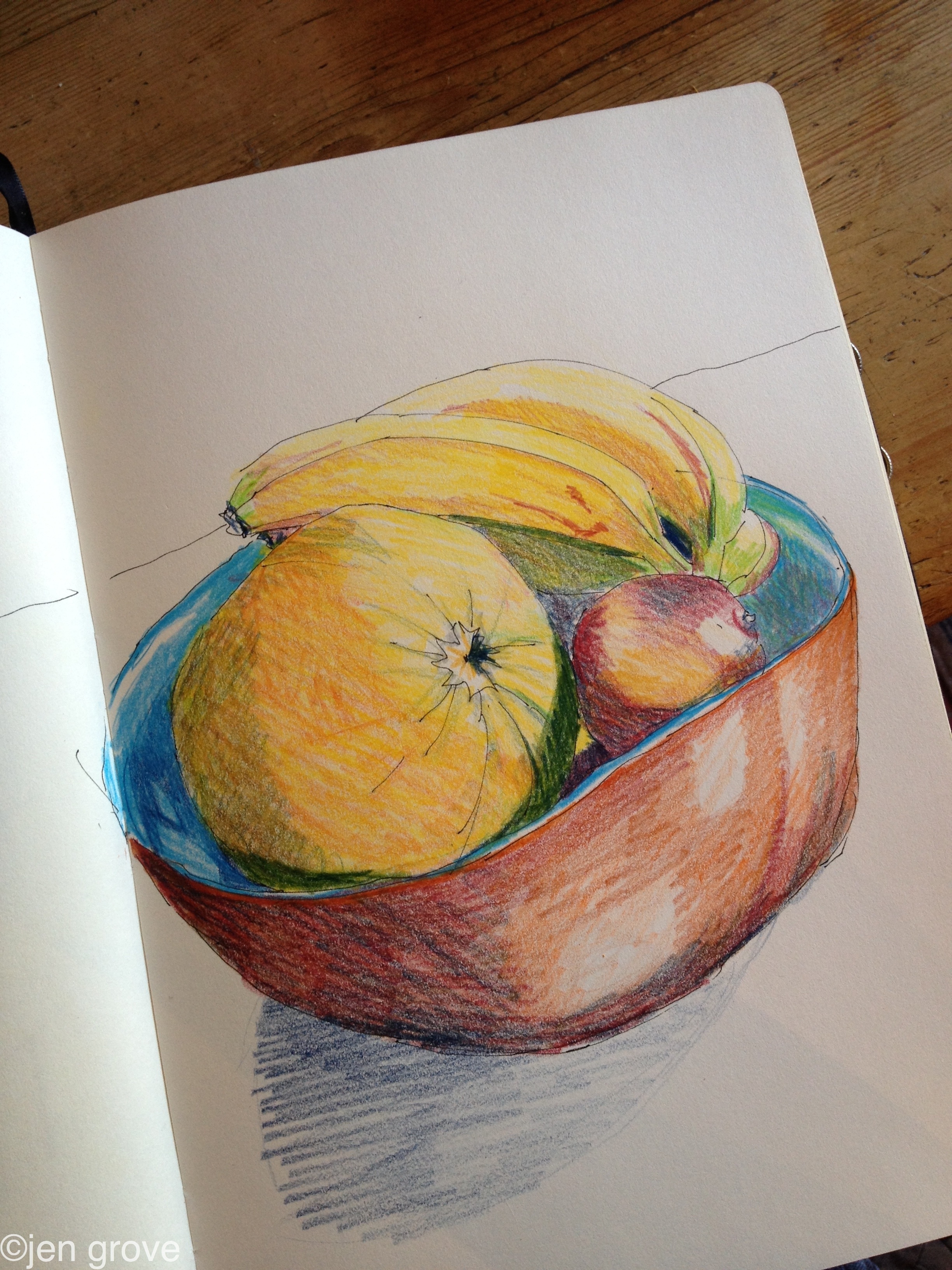 Bowl Of Fruits Drawing at GetDrawings Free download