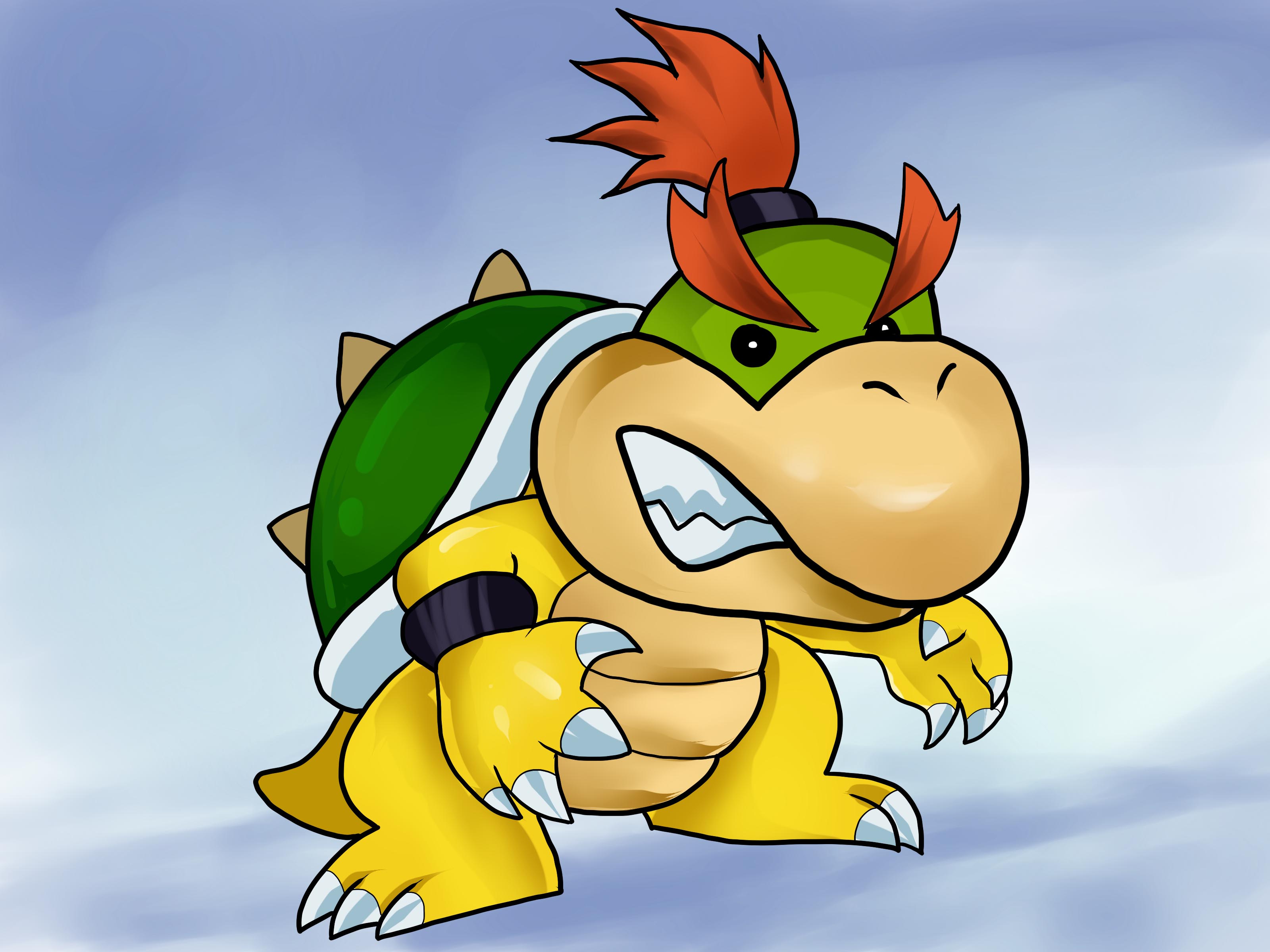 3200x2400 How To Draw Bowser Jr (With Pictures) .
