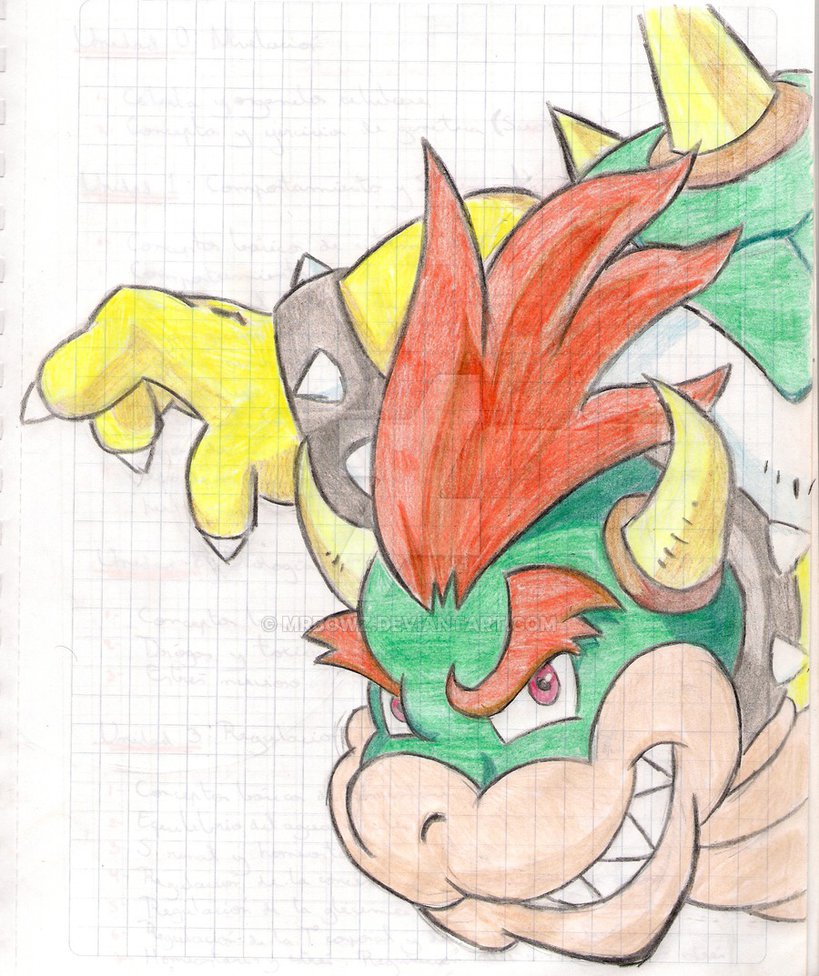 Bowser Drawing at GetDrawings | Free download