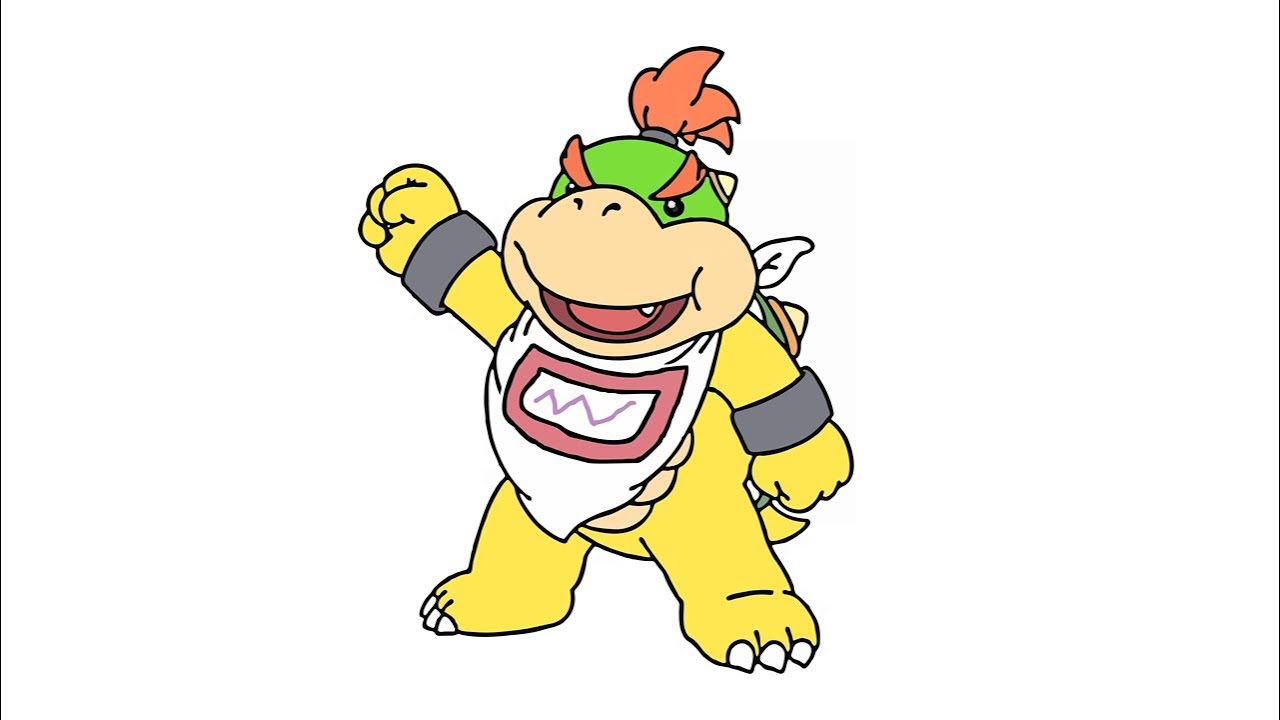 Bowser Jr Drawing at GetDrawings | Free download