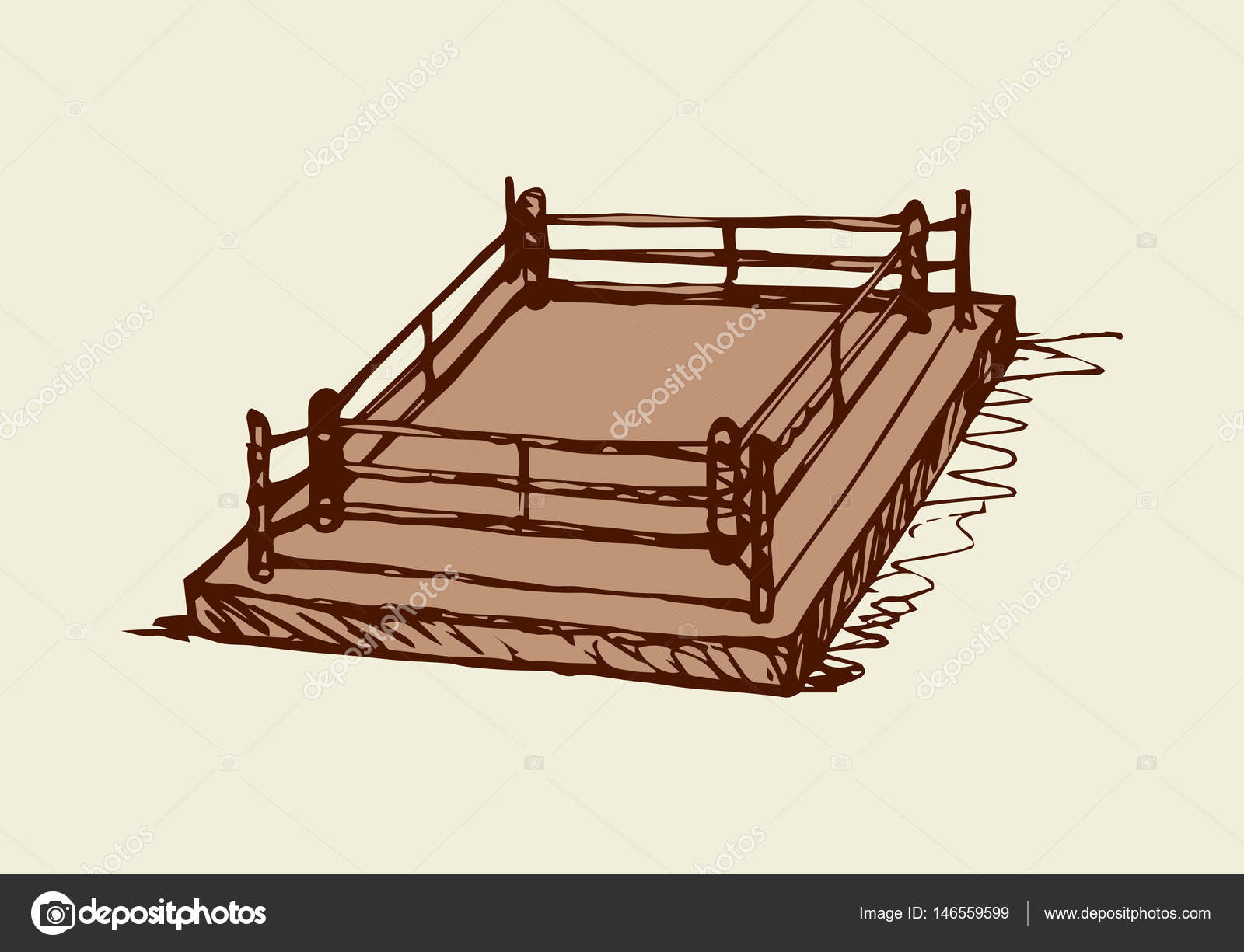 Boxing Ring Drawing at GetDrawings Free download