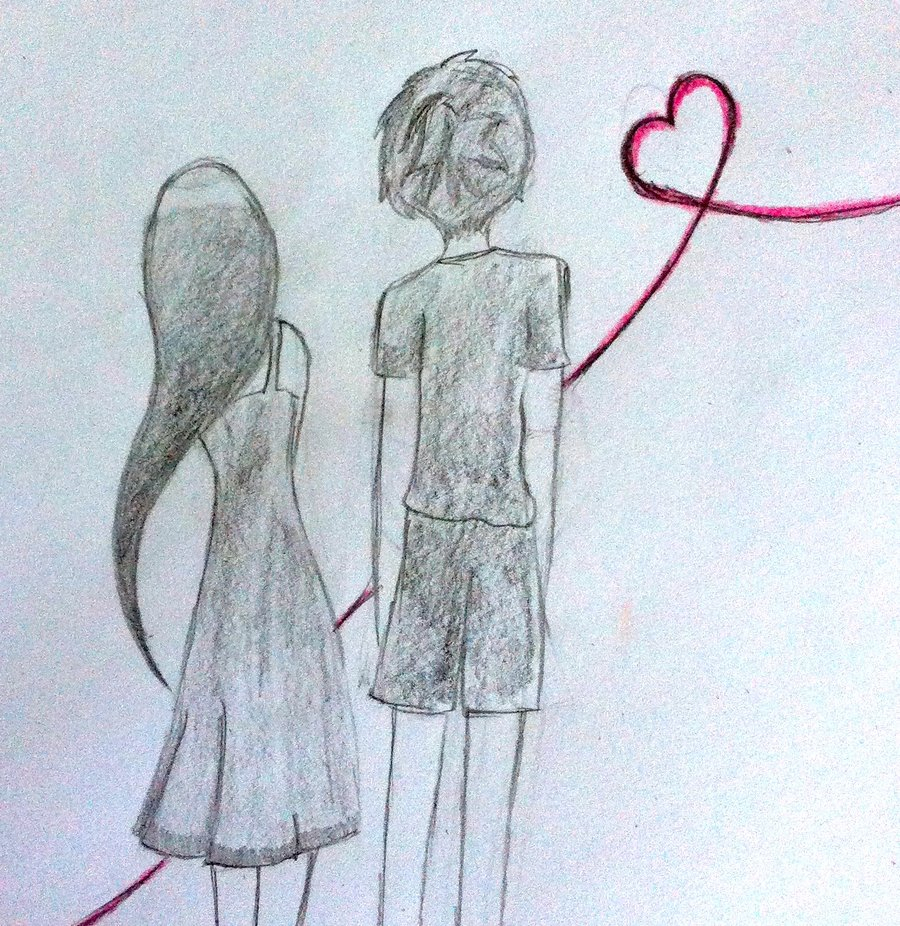 Boy And Girl In Love Drawing At Getdrawings Free Download 5122