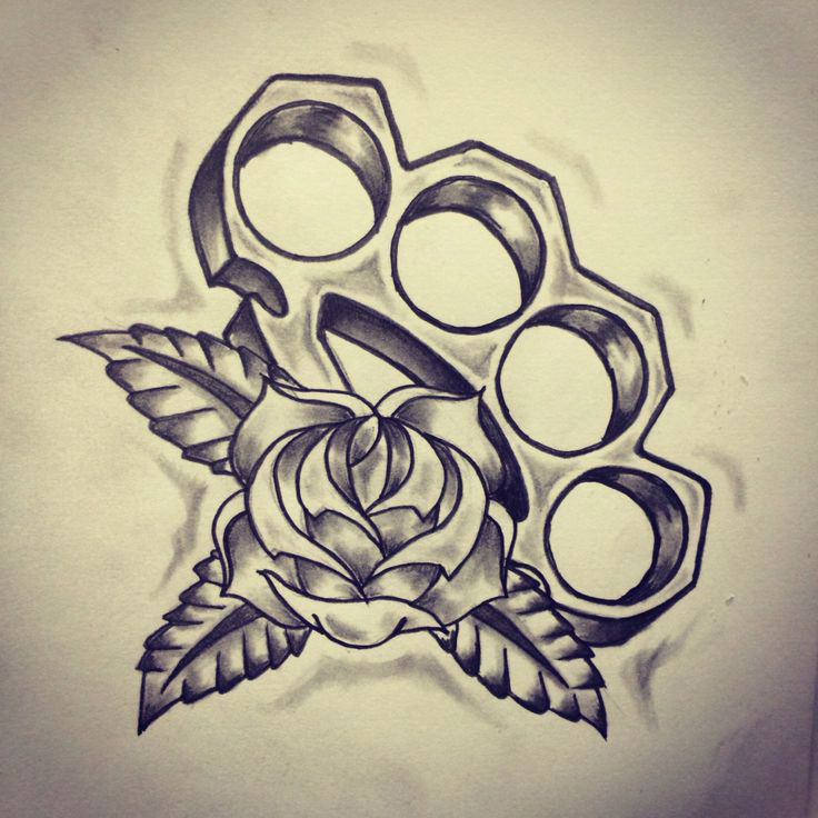 Brass Knuckle Drawing At Getdrawings Free Download 8864