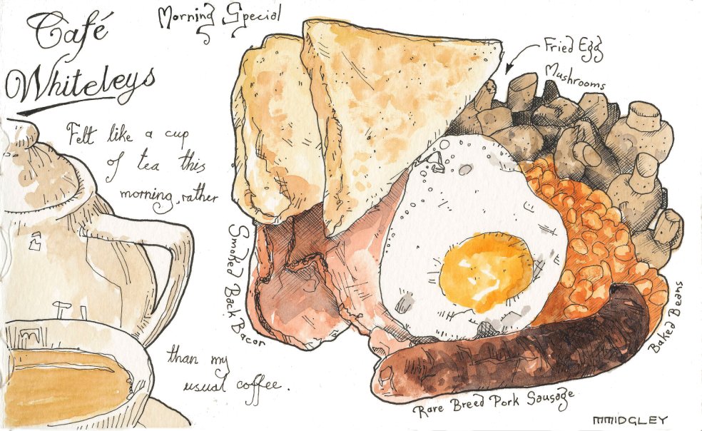 Breakfast Drawing at GetDrawings | Free download