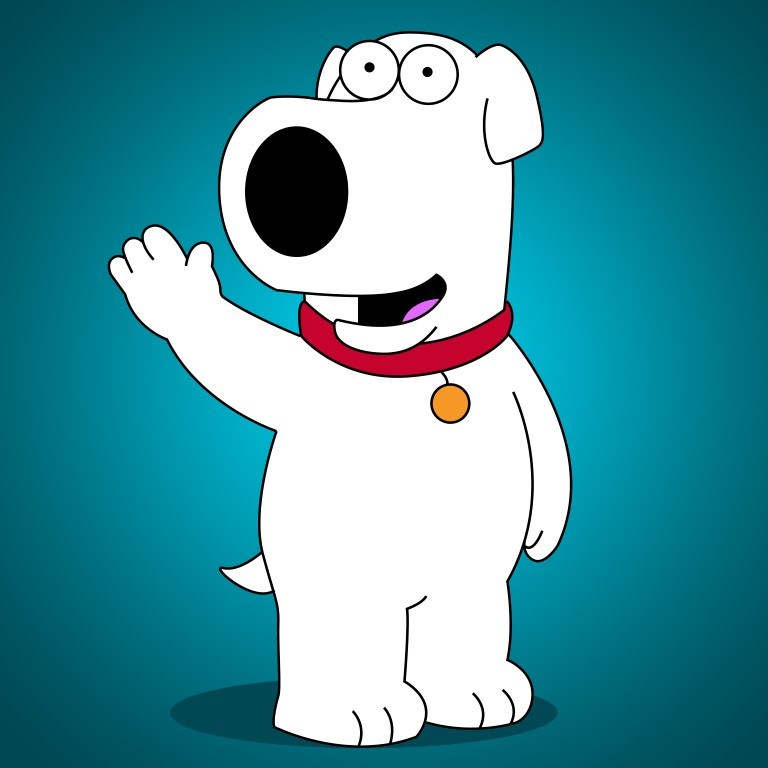 768x768 How To Draw Brian Griffin From Family Guy. 