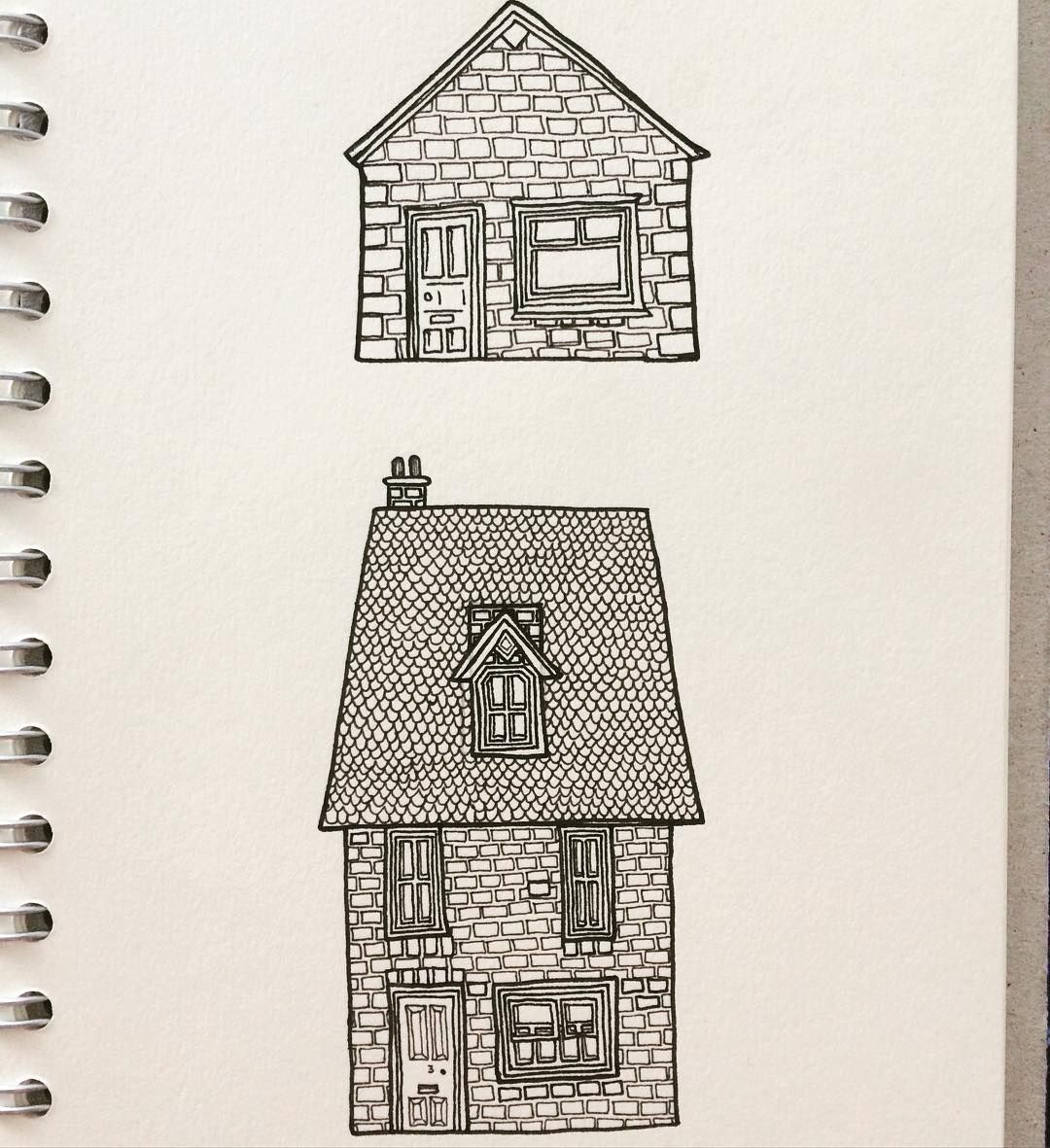 Brick House Drawing at GetDrawings Free download