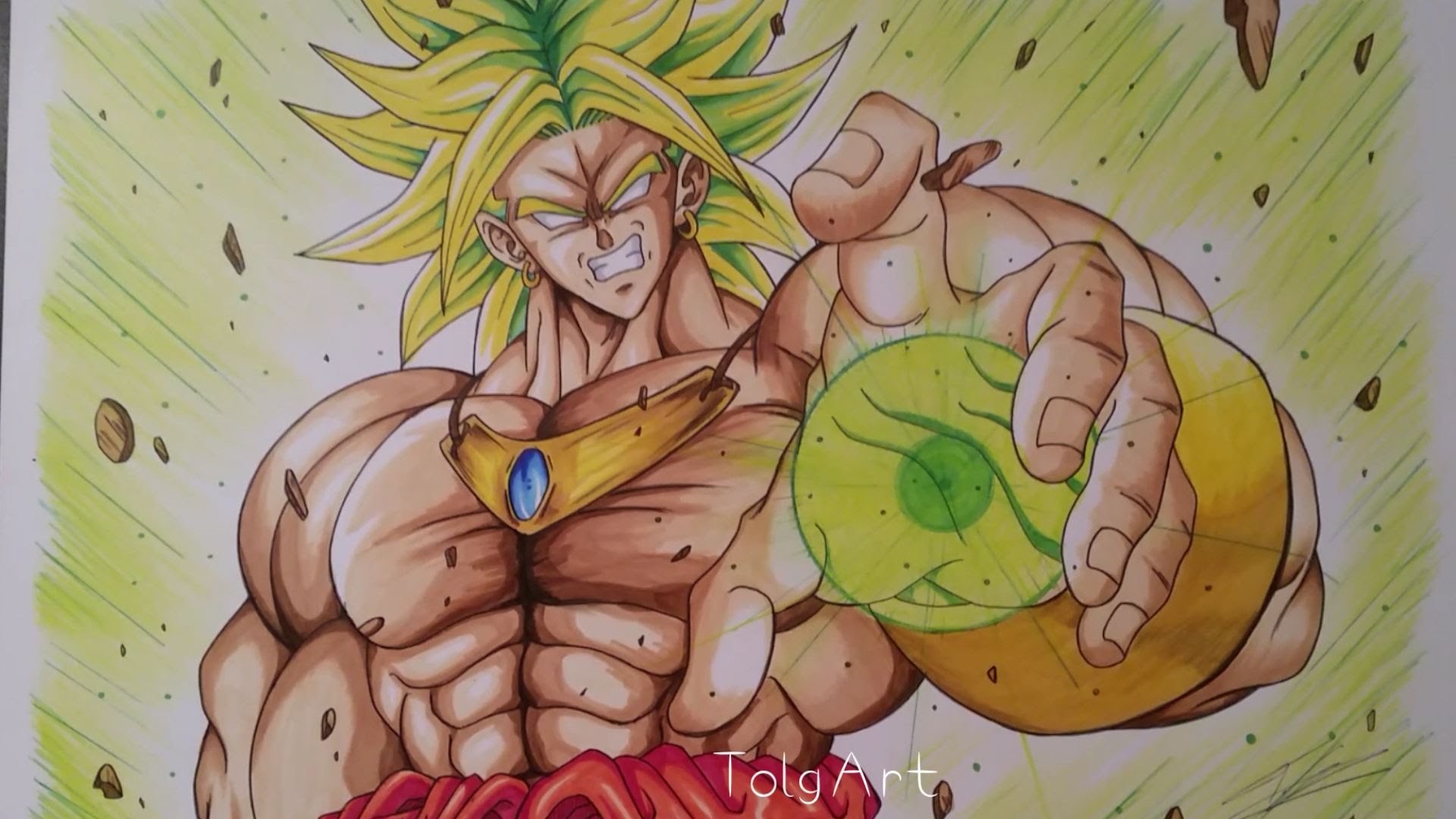 86. Found. drawing images for 'Broly'. 