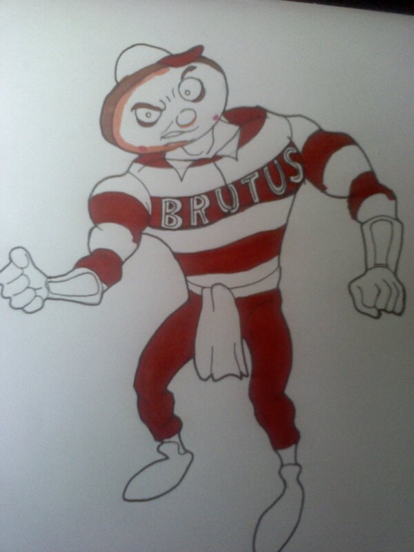 Brutus Buckeye Drawing at GetDrawings Free download
