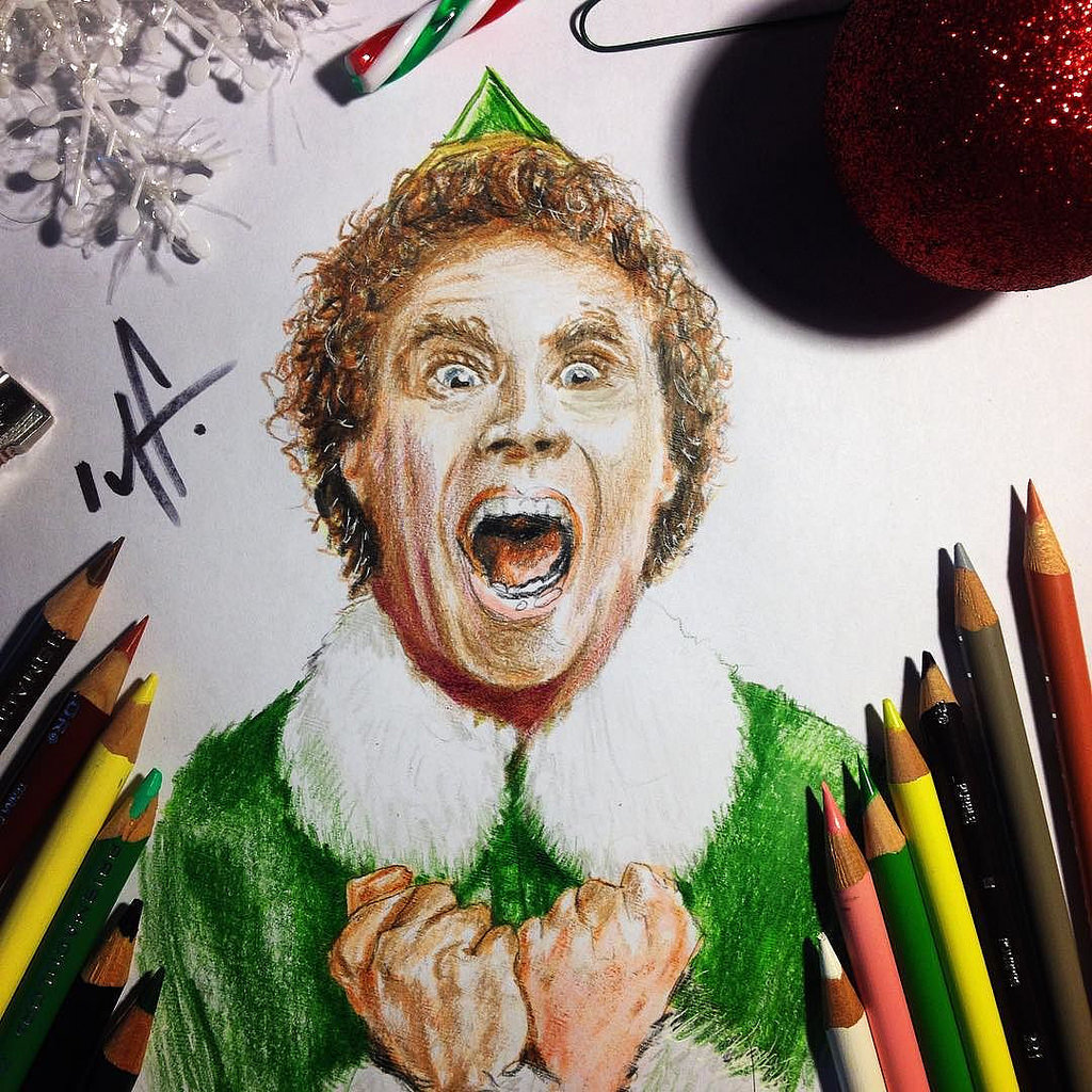 buddy-the-elf-drawing-at-getdrawings-free-download