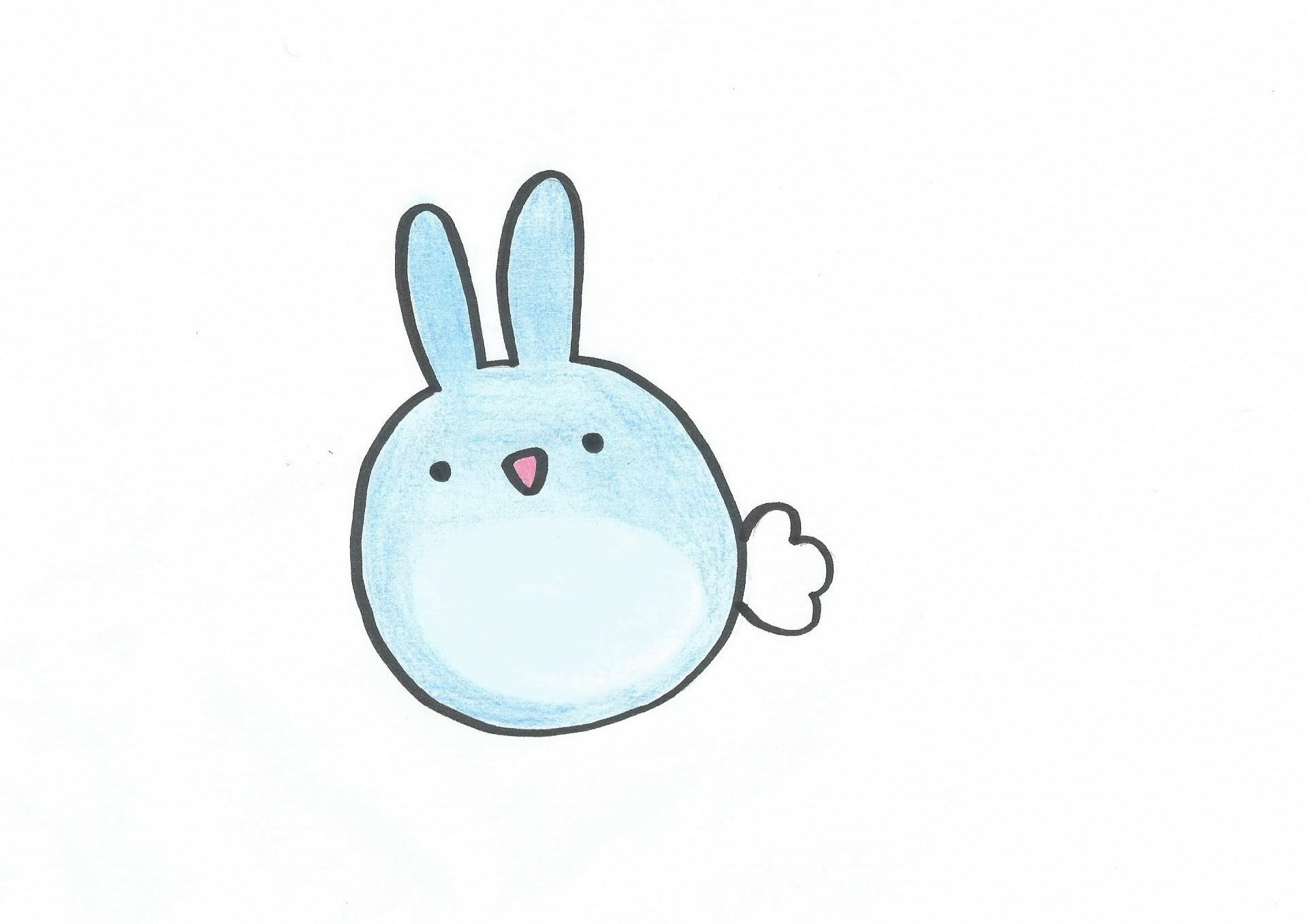 Easy Rabbit Drawing - Carinewbi